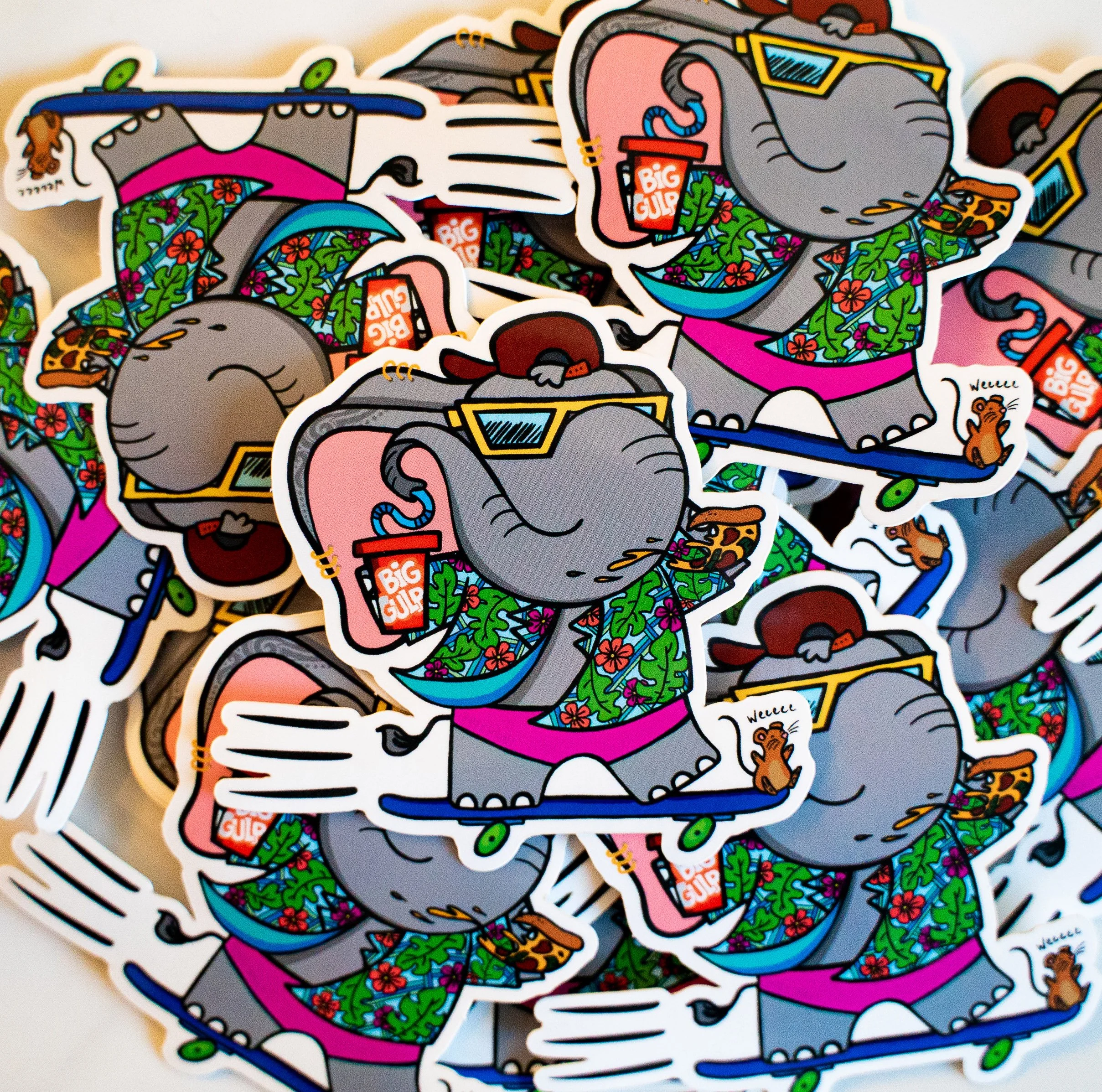 "On My Way " Sticker