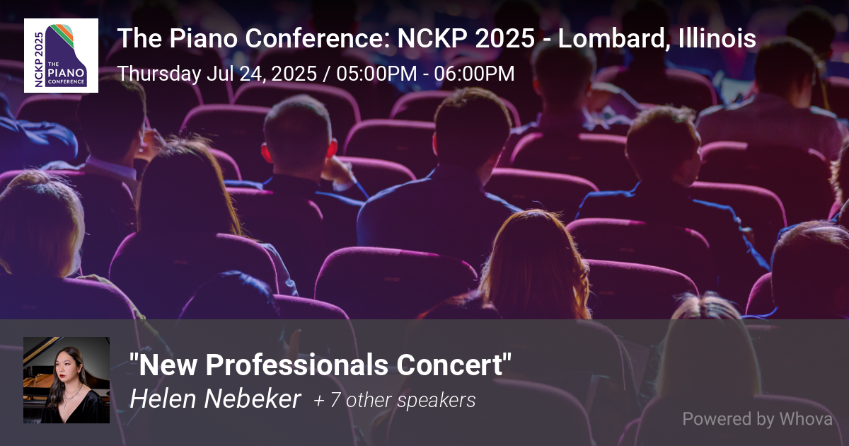 NCKP New Professionals Concert