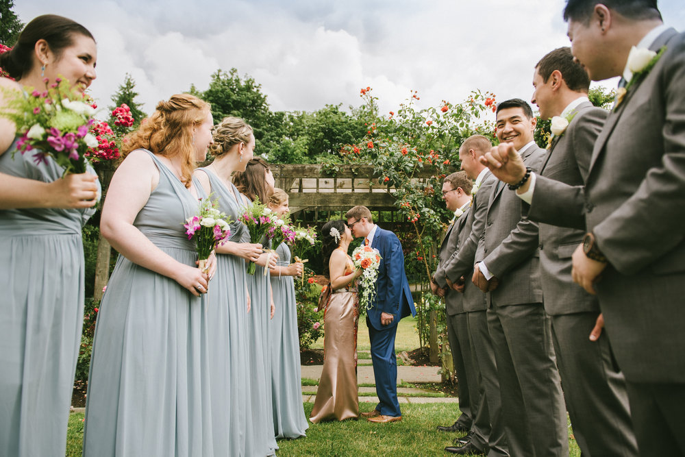 Burnaby Rose Garden Wedding