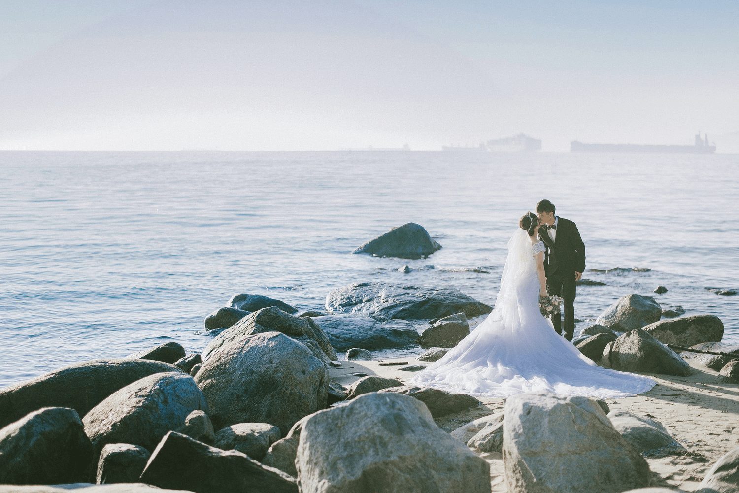Stanley Park Third Beach Vancouver Wedding Photography