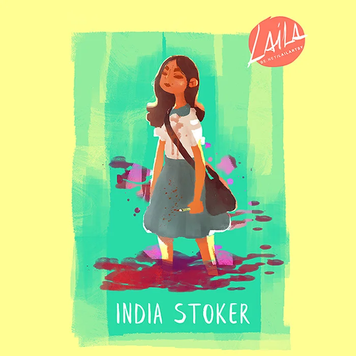 Fanart of the movie "Stoker" by Chan-Wook Park.