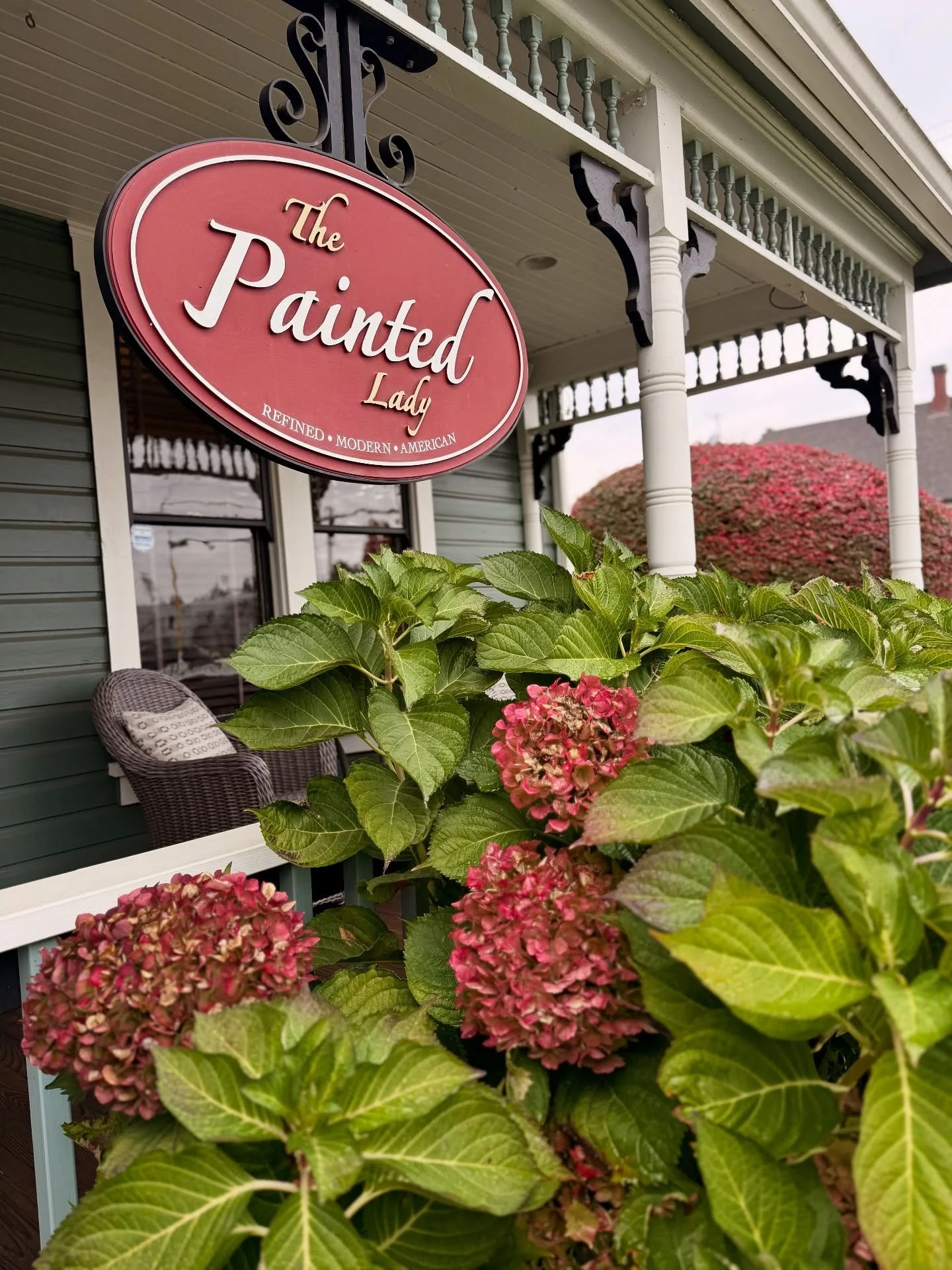 Enjoying the beautiful fall day before tonight&rsquo;s service. Chef Allen has added a new dessert, Autumn Apple Pav&eacute;, that perfectly encapsulates this sweet season, whose air always carries a slight tinge of wood-burning fires somewhere in th