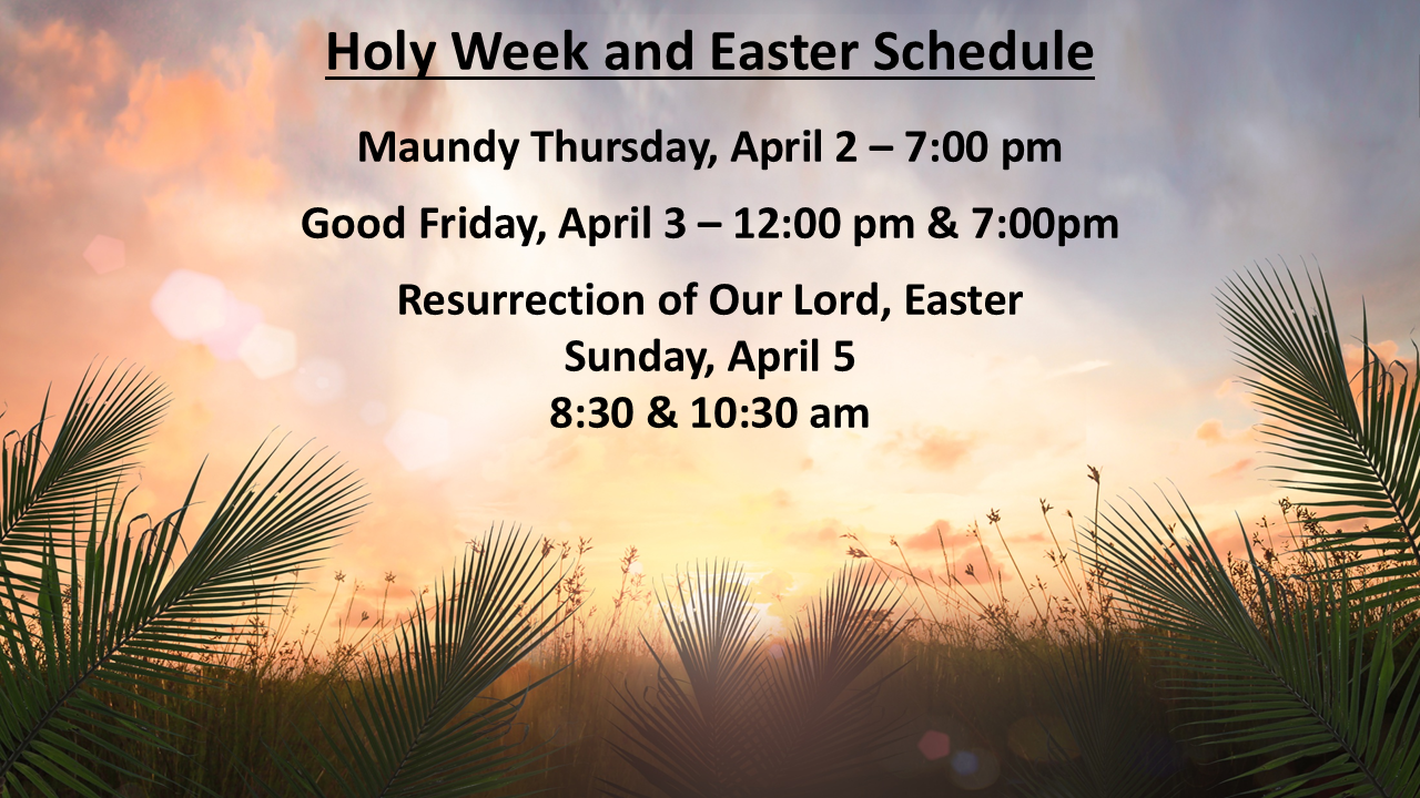 Holy Week.Easter Schedule 2026.landscape.png
