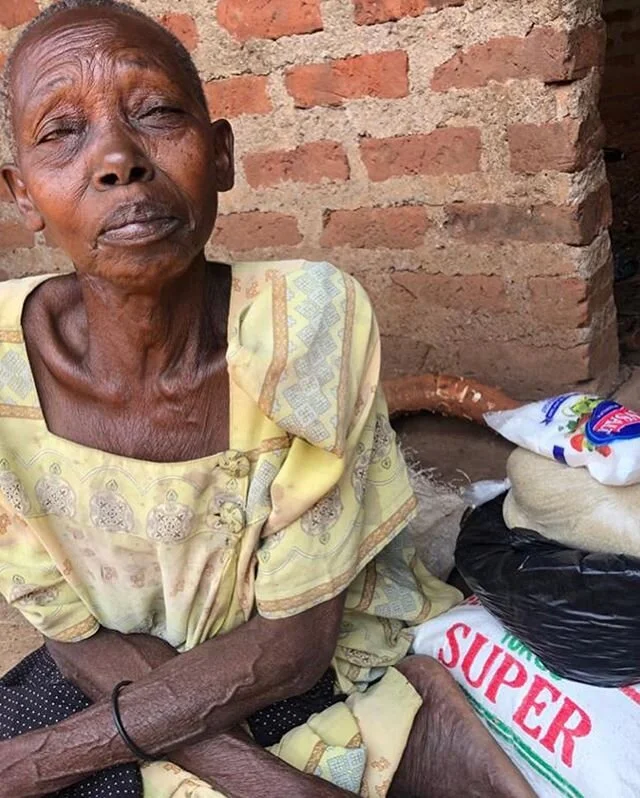 This is what has me weeping at my desk the past two days... A little pool of hope forming from my salty tears. ✨
During the Covid lockdown there are many in the Ugandan villages virtually forgotten. We&rsquo;ve already done Phase One of our food reli