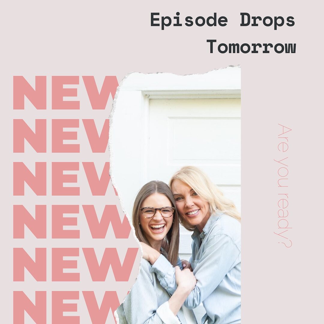 The countdown is on....🕑 NEW EPISODE goes live TOMORROW at 8:30am CST. If you haven&rsquo;t subscribed yet, head to your favorite listening platform and click that SUBSCRIBE button. We&rsquo;ll be talking about one of the most asked questions people