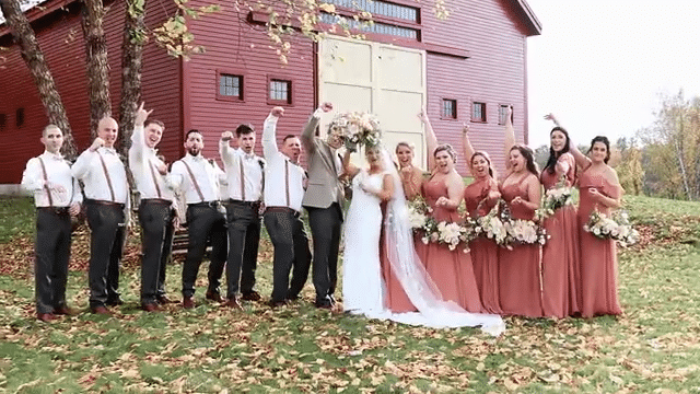 New Hampshire Wedding Video in Fall