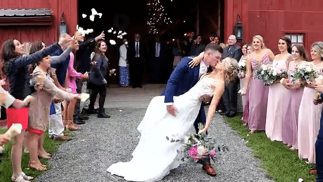 Rainy Day Wedding Film at My Vermont Wedding Barn