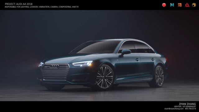 ZIYAN ZHANG | LIGHTING REEL 2019