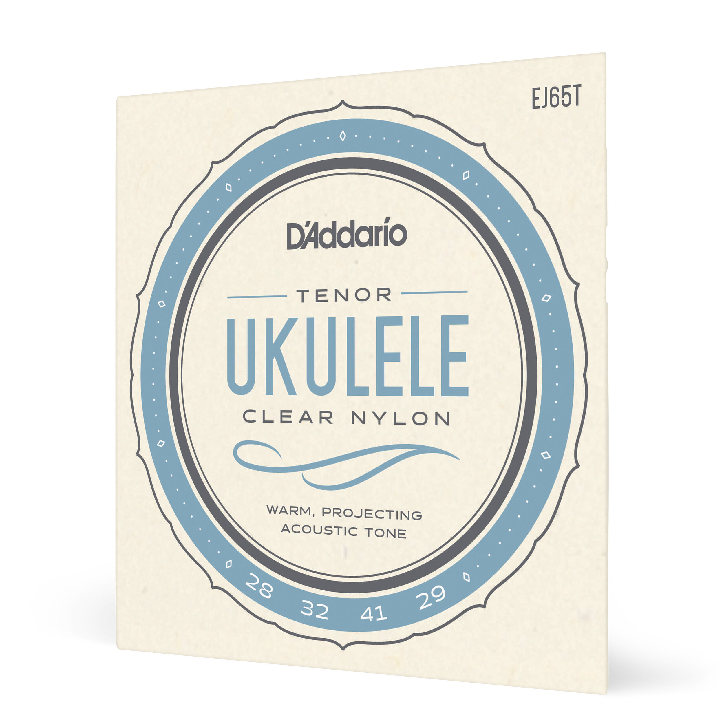 D'Addario EJ65T Pro-Arté Custom Extruded Nylon Ukulele Strings, Tenor
