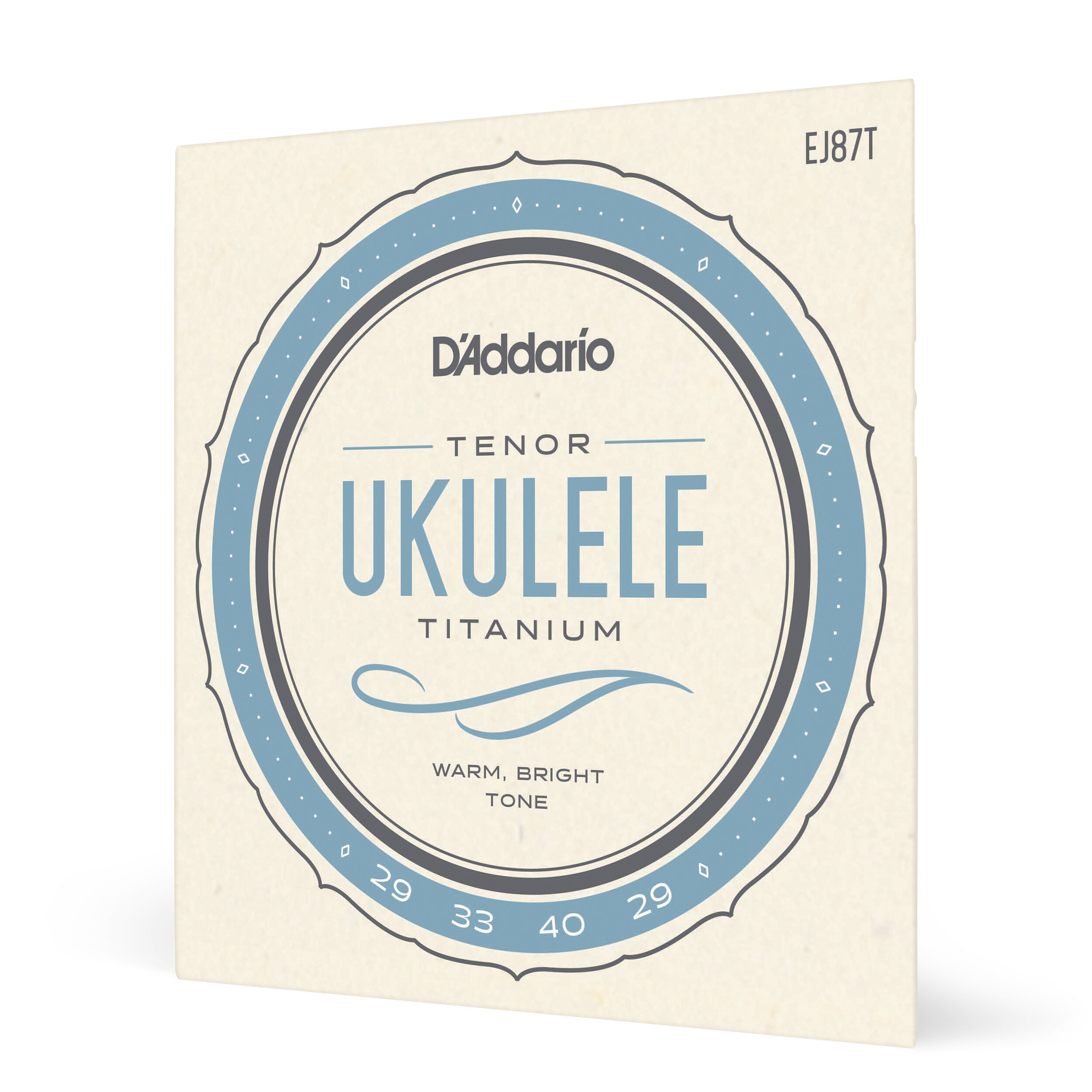 D'Addario EJ87T Titanium Ukulele Strings, Tenor