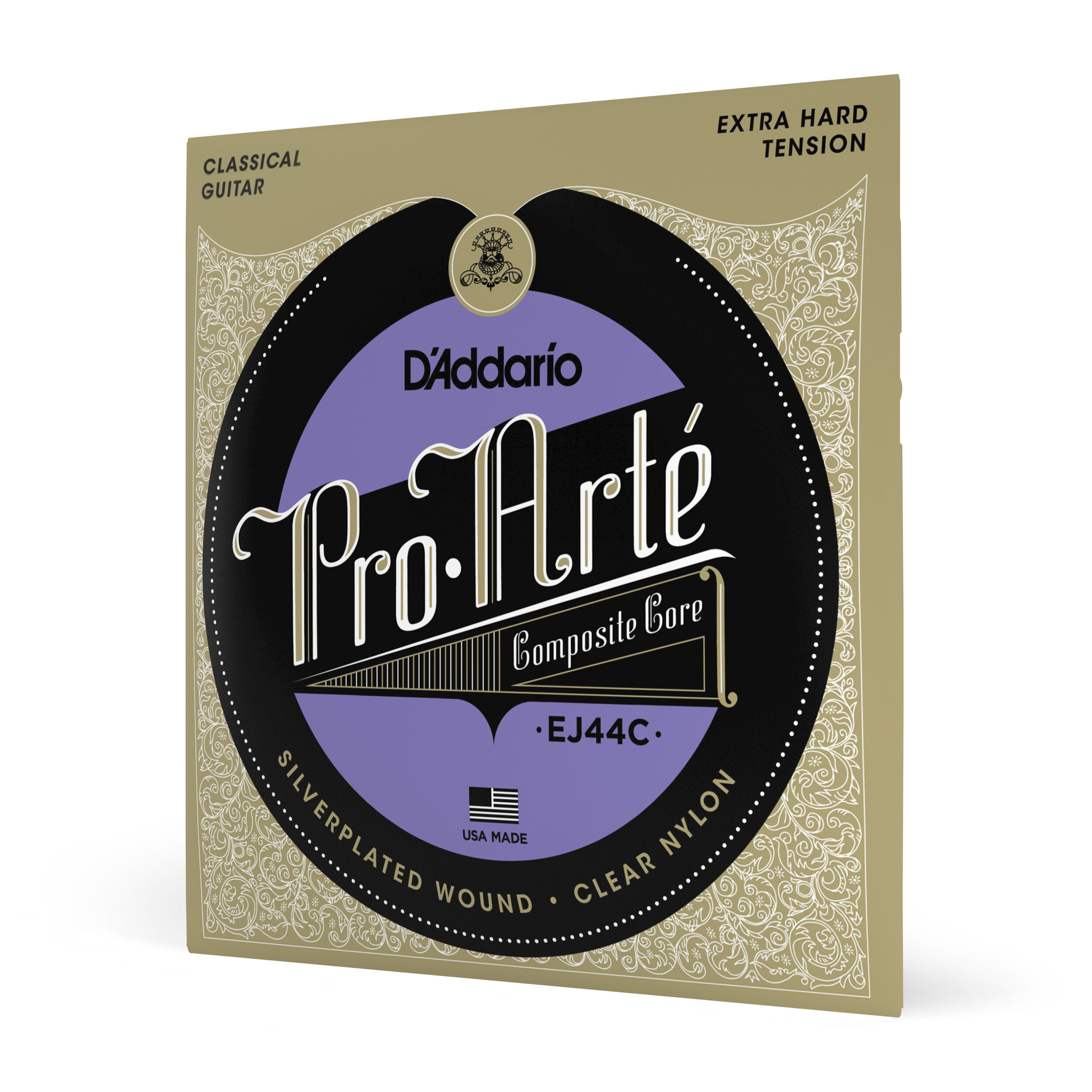 D'Addario EJ44C Pro-Arte Composite Classical Guitar Strings, Extra-Hard Tension