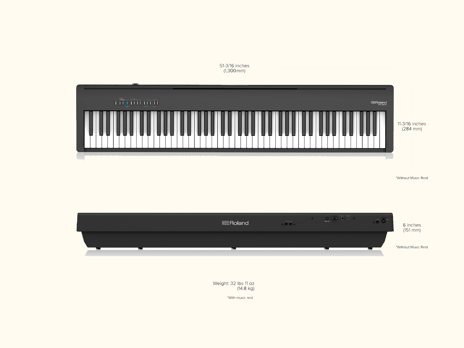Roland Fp 30x Digital Piano Snider School Of Music
