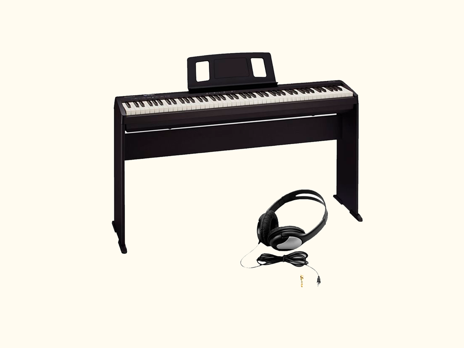 Roland Fp 10 Bundle W Stand Headphones Snider School Of Music