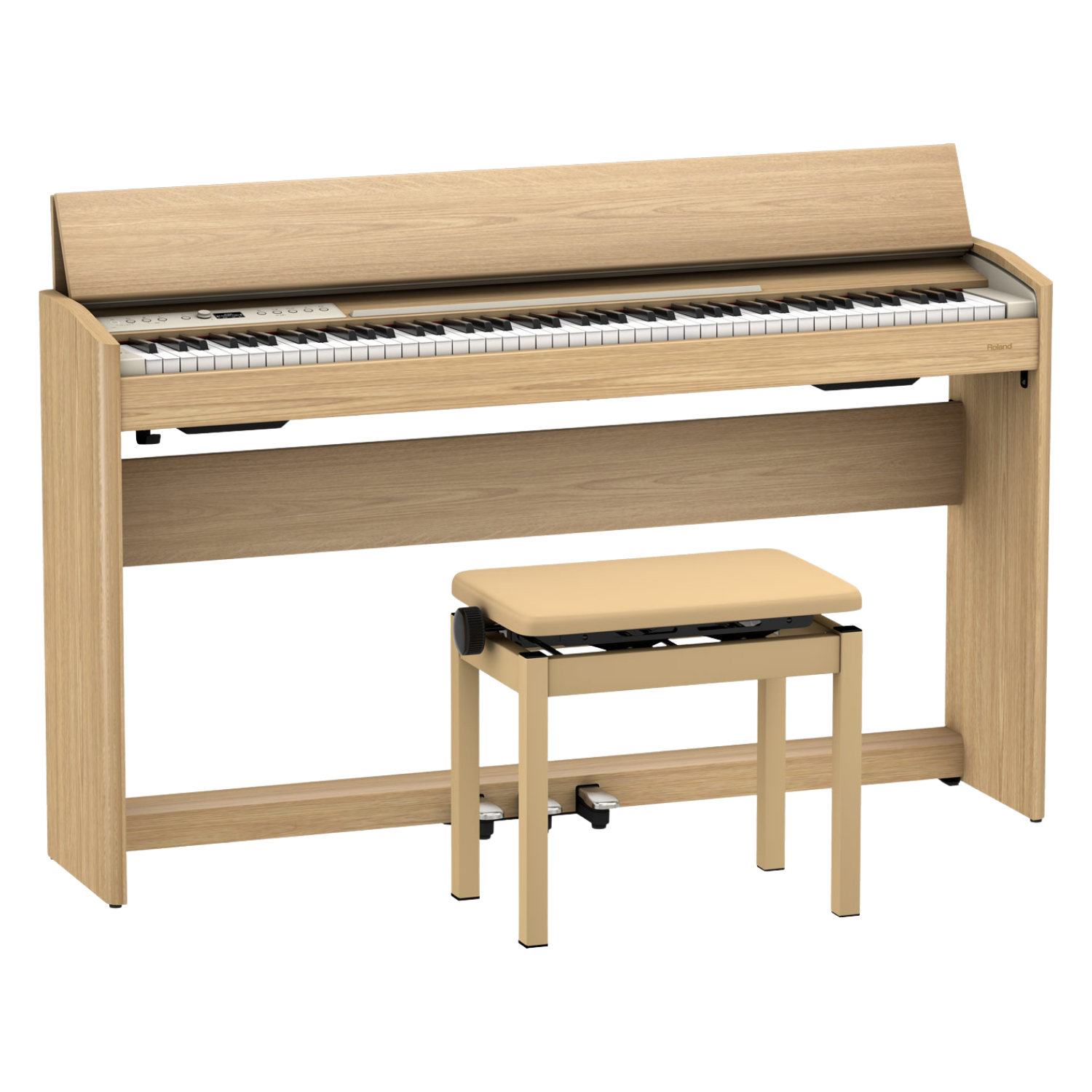 F701 Digital Piano w/ Stand & Bench (Light Oak) **Lightly used in store**