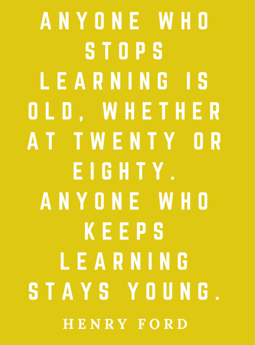 Learn or Get Left Behind