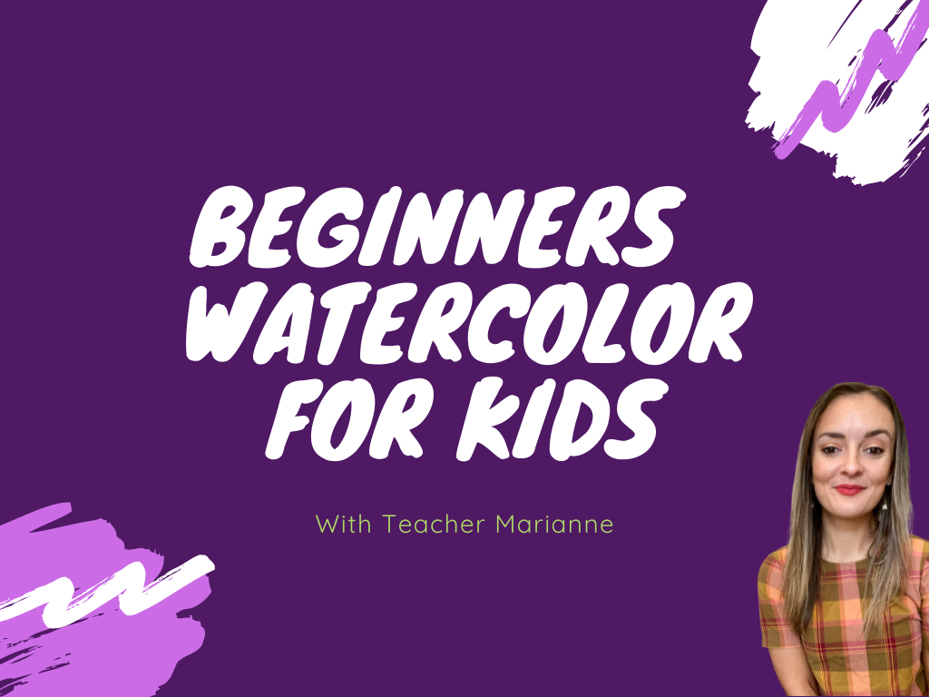 (Kids Class) Intro To Watercolor on Outschool