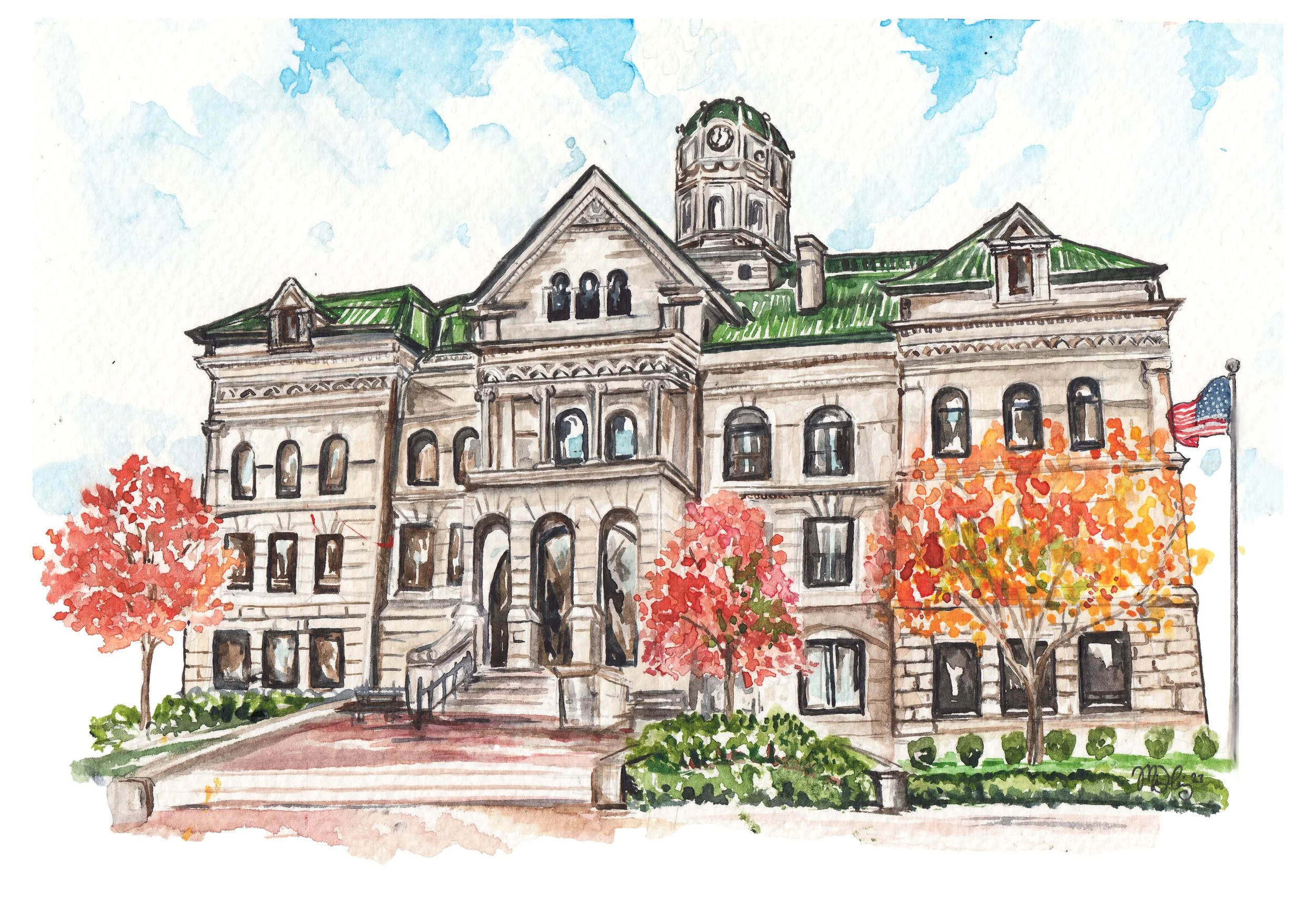 Auglaize County Courthouse