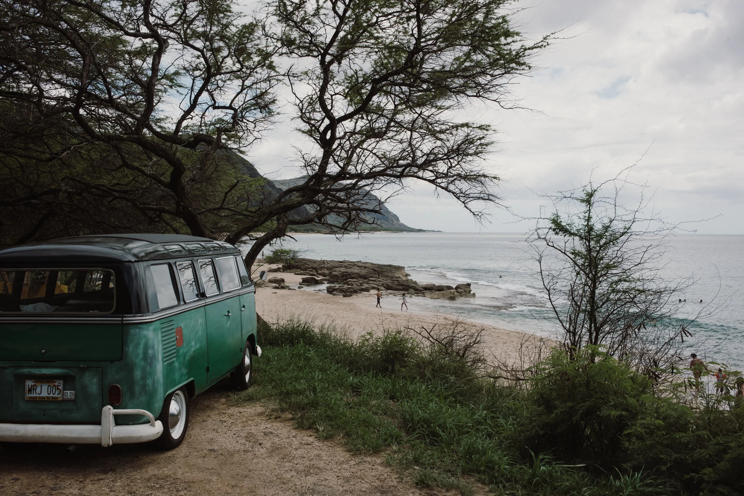 makua beach, oahu