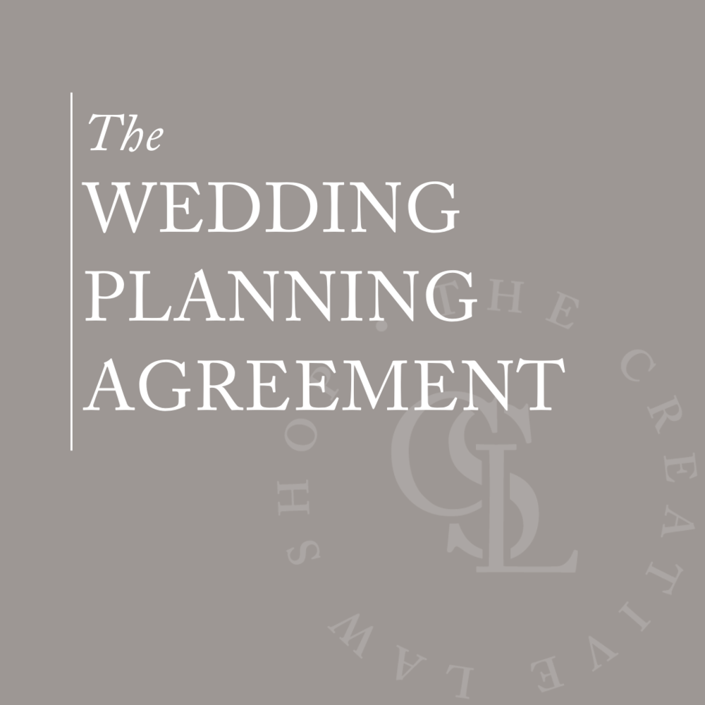 The Wedding Planning Agreement