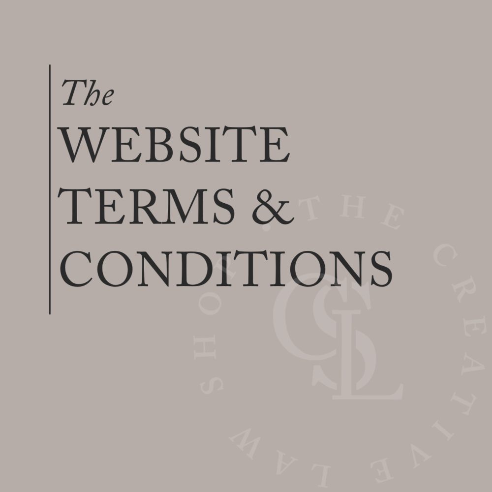 The Website Terms and Conditions