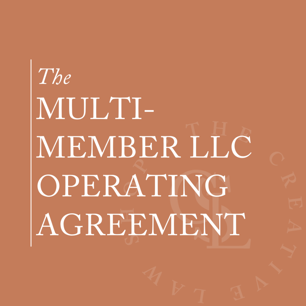 The Multi-Member LLC Operating Agreement