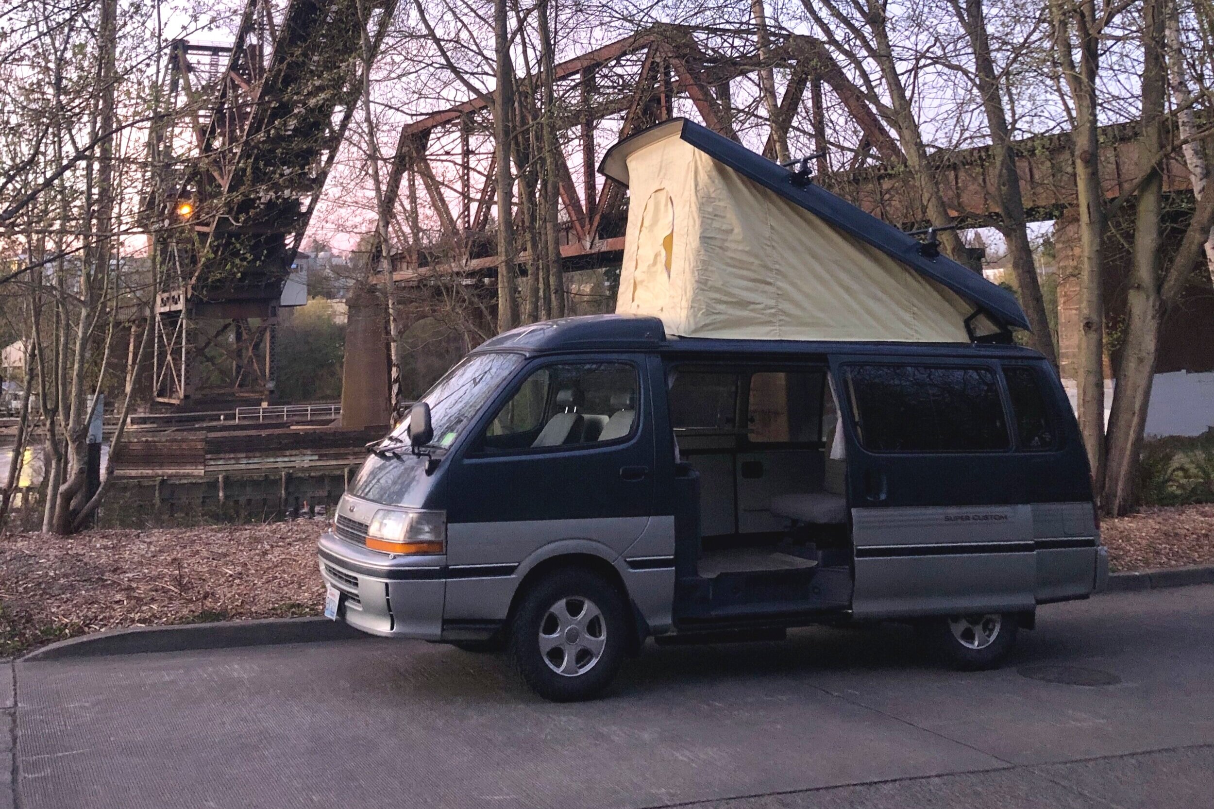 toyota hiace campervans for sale