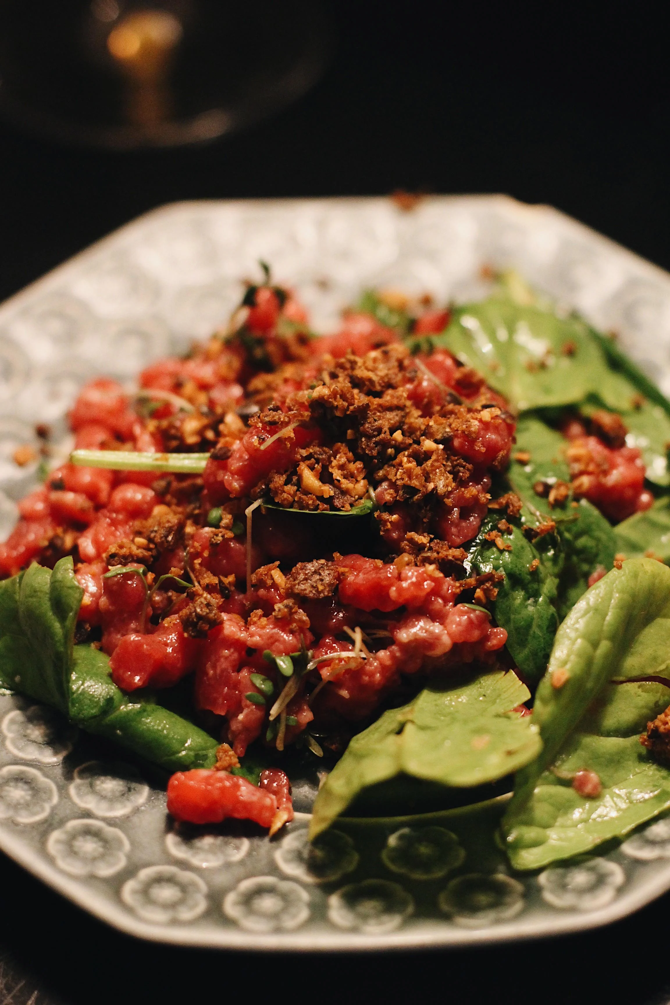 Excellent Tartare from Manfreds Restaurant - Copenhagen