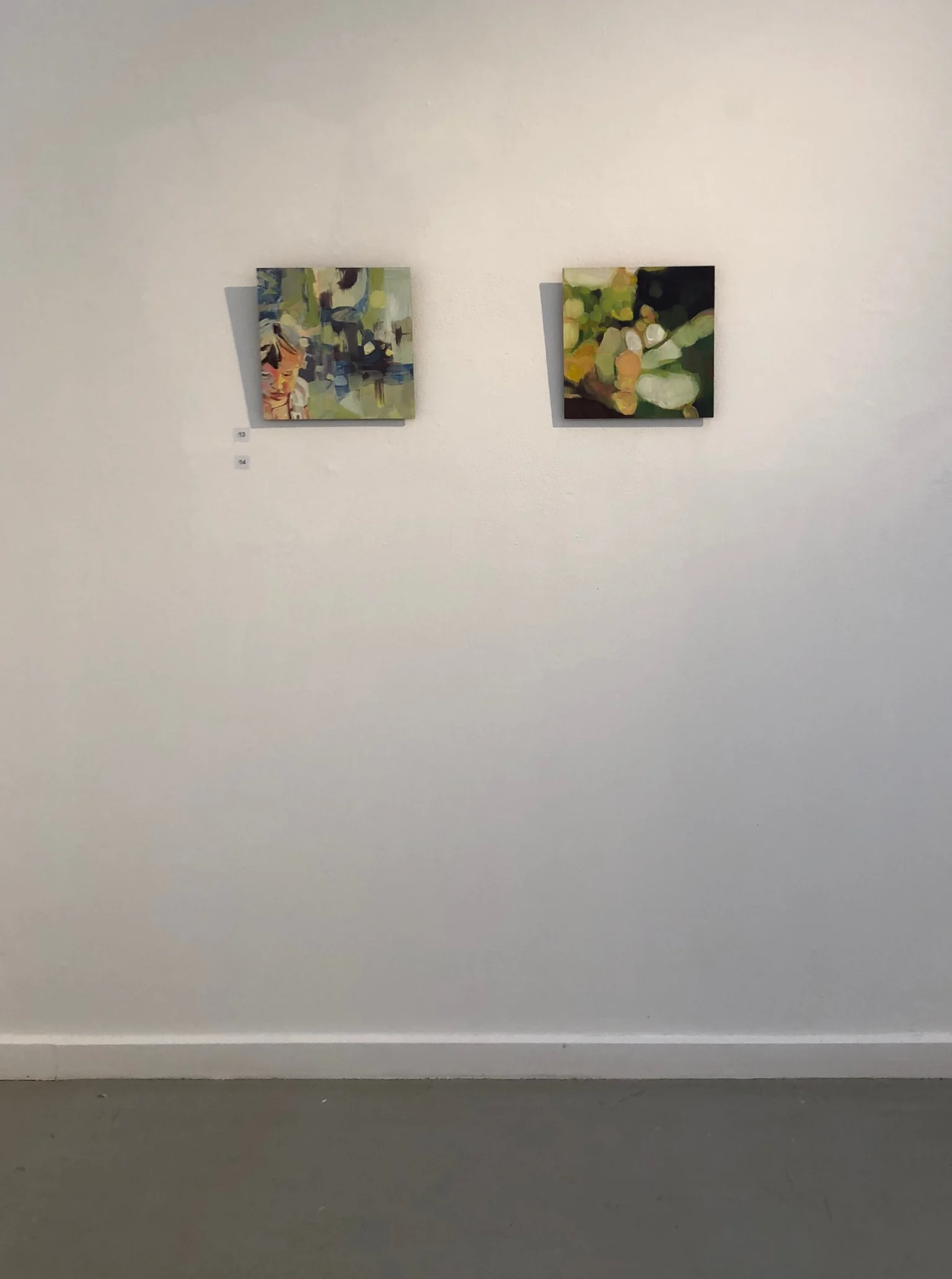 Light fragments, 2018. Colour rhythm, 2018.