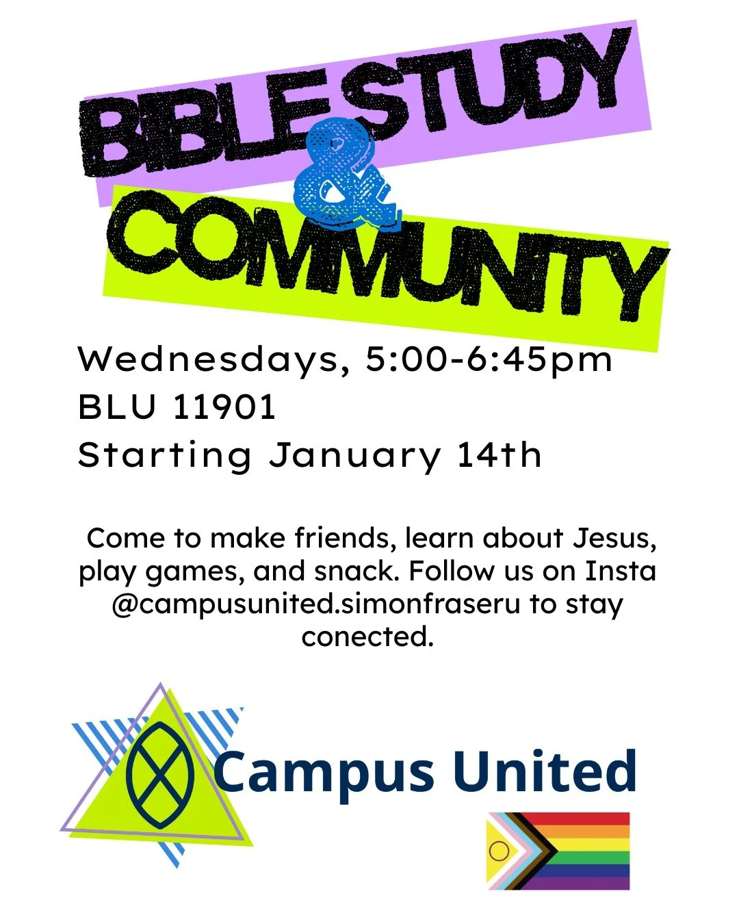 Each week we gather, we learn something about God and life. These Wednesdays are made to be simple, restful, and deep. With time to chat, hang out, and get to know you friends, time to snack and time spent in the Gospel books of the Newer Testament, 