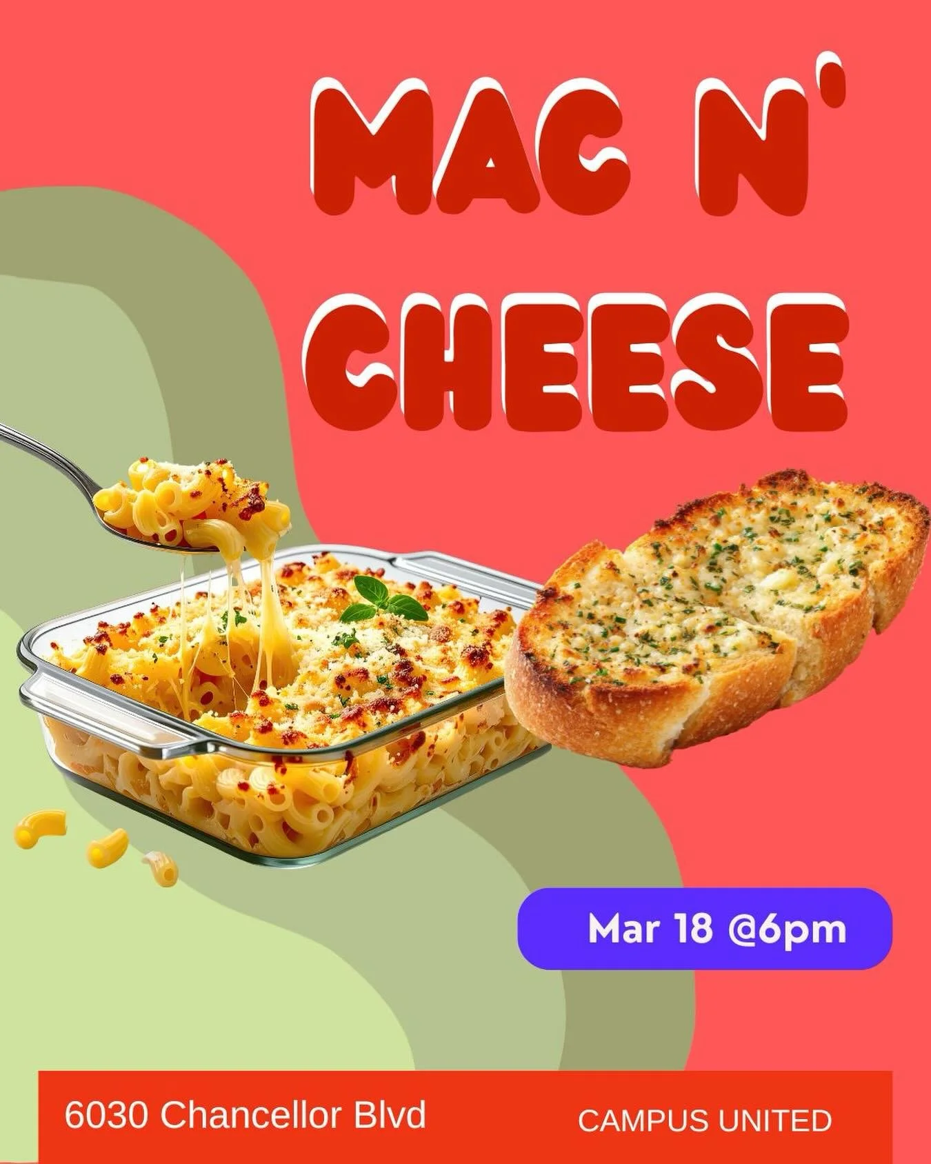 Join us for some cheesy goodness and chat this Wednesday! 🧀 🍽️