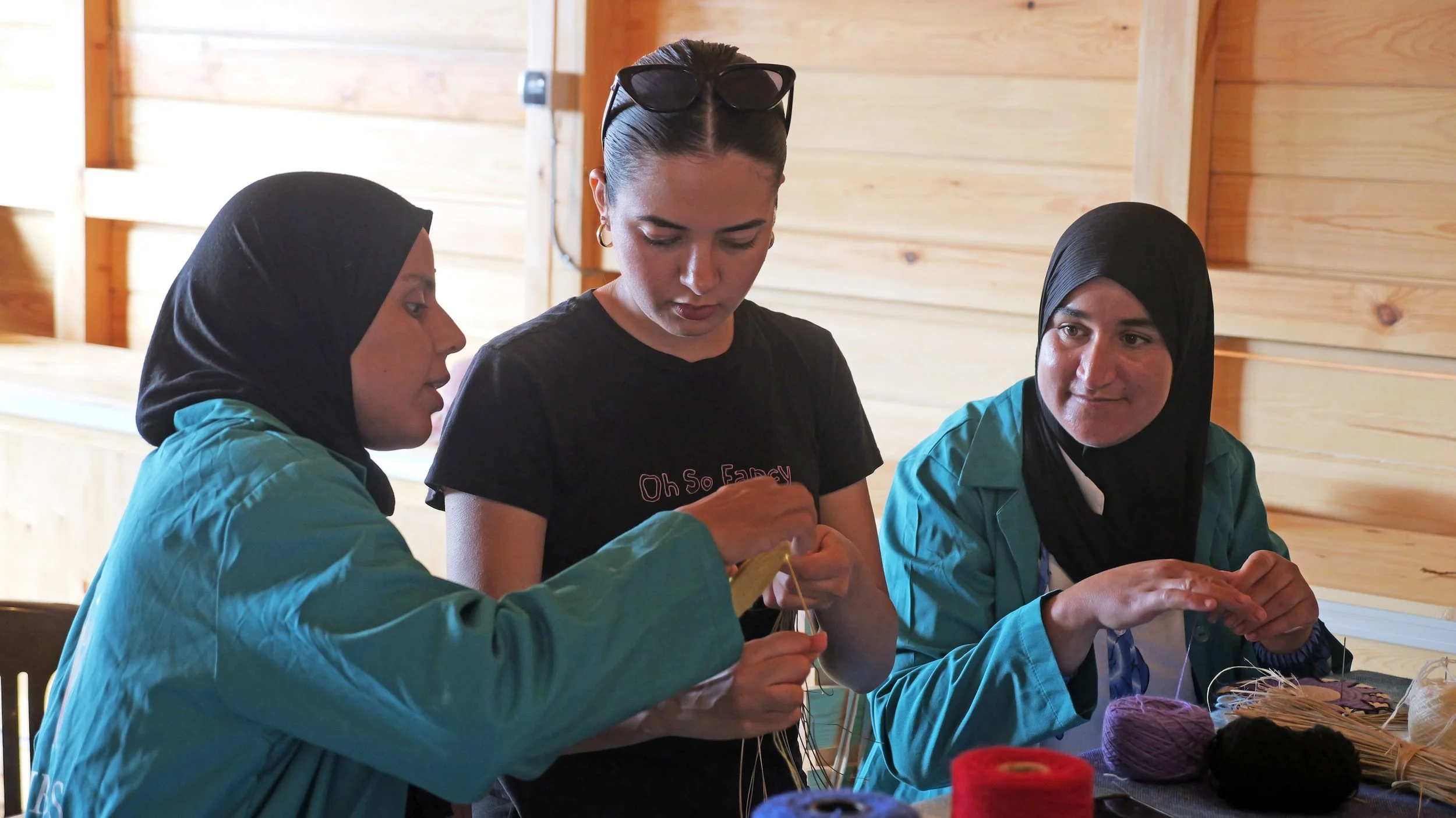 Handicrafts 2 at Nisssae Bades cooperative. Photo_ Richard Hammond_Green Traveller Media.JPG