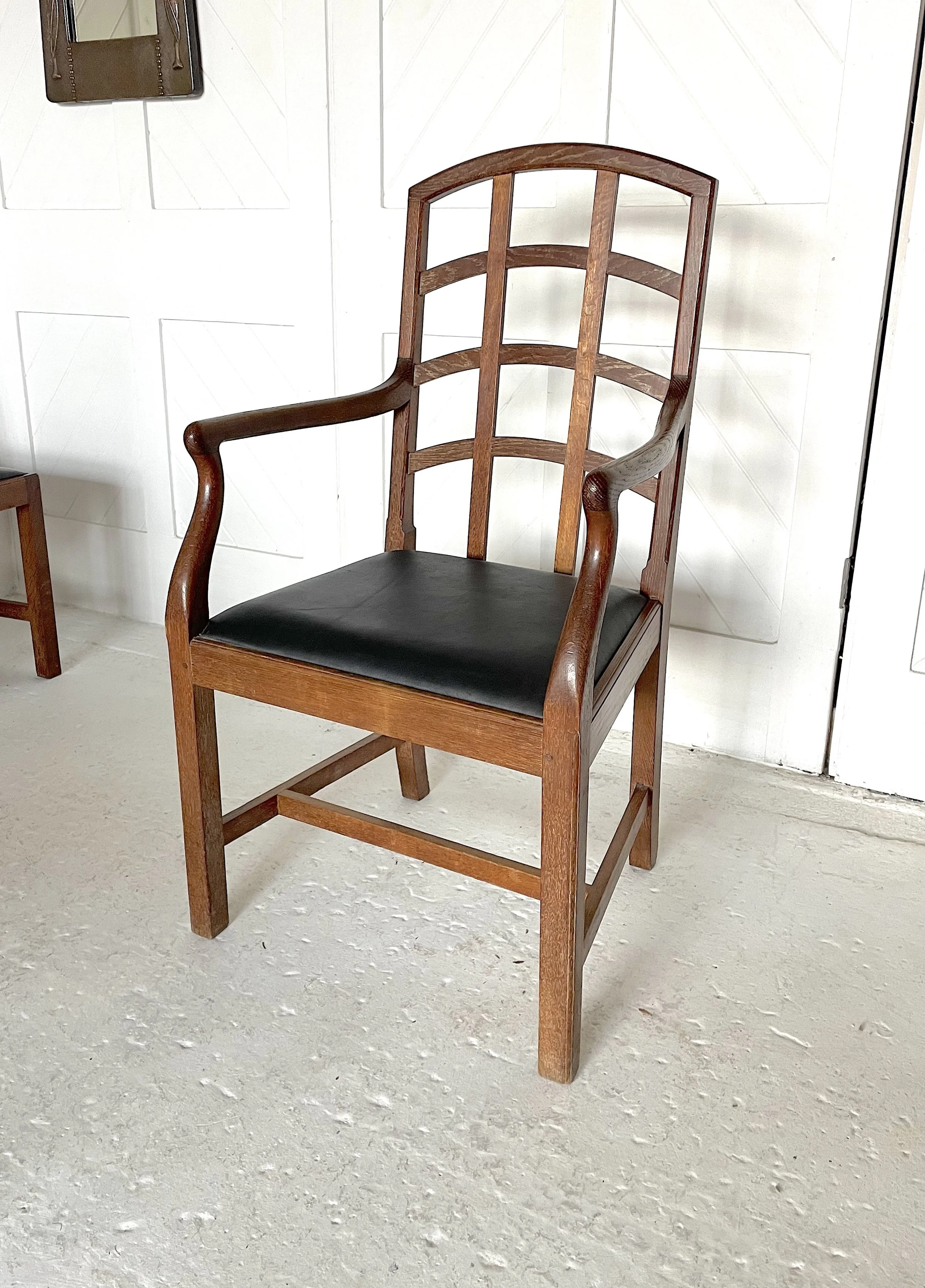Set of 6 Cotswold School Oak Dining Chairs