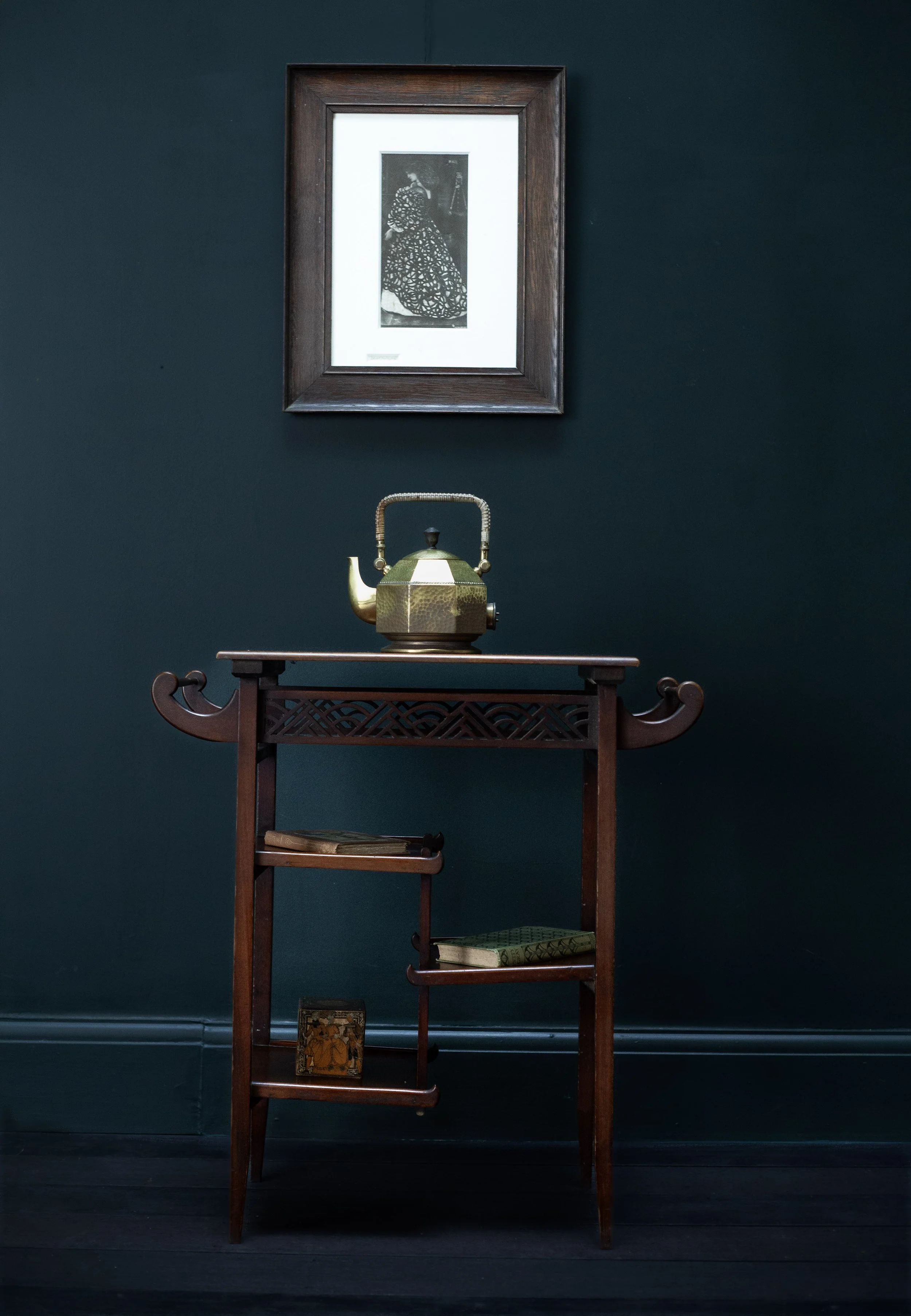 Aesthetic Movement Mahogany Tea Table