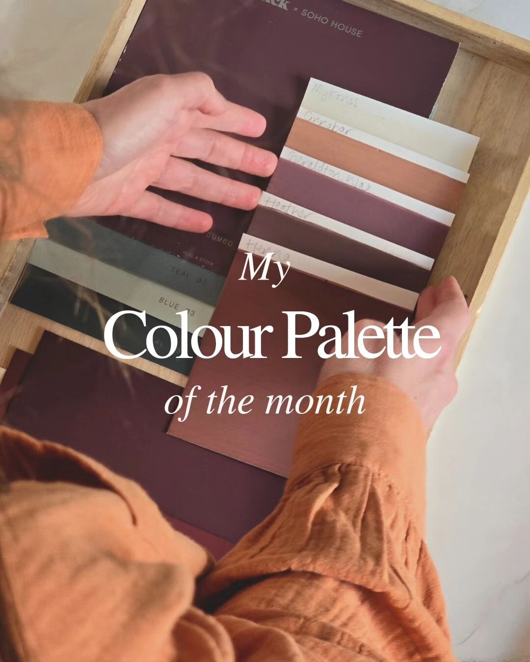 💜 My Colour Palette of the Month 💜 It's no secret that burgundy (or aubergine, whichever name takes your fancy) is back! Purple has always been a colour that many of us struggle with or feel afraid of, but a deep burgundy with a strong red underton