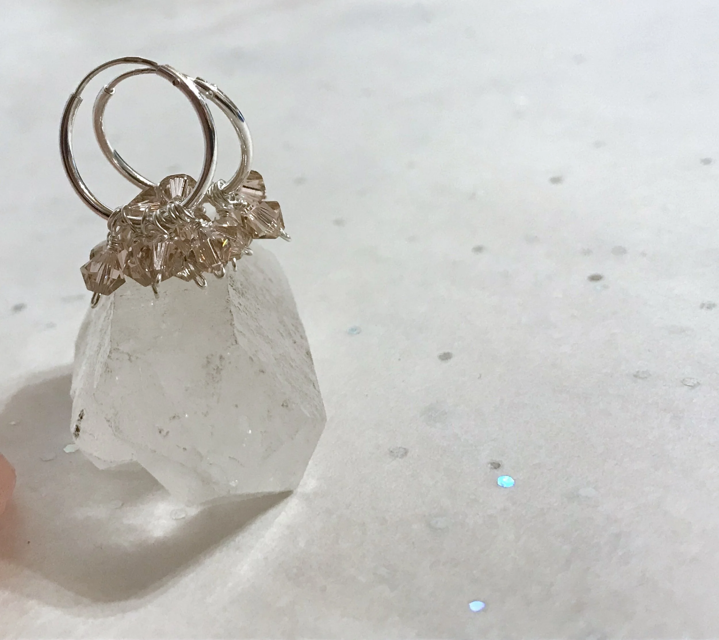 BABY CAKE, bubbles on the balcony, silver 