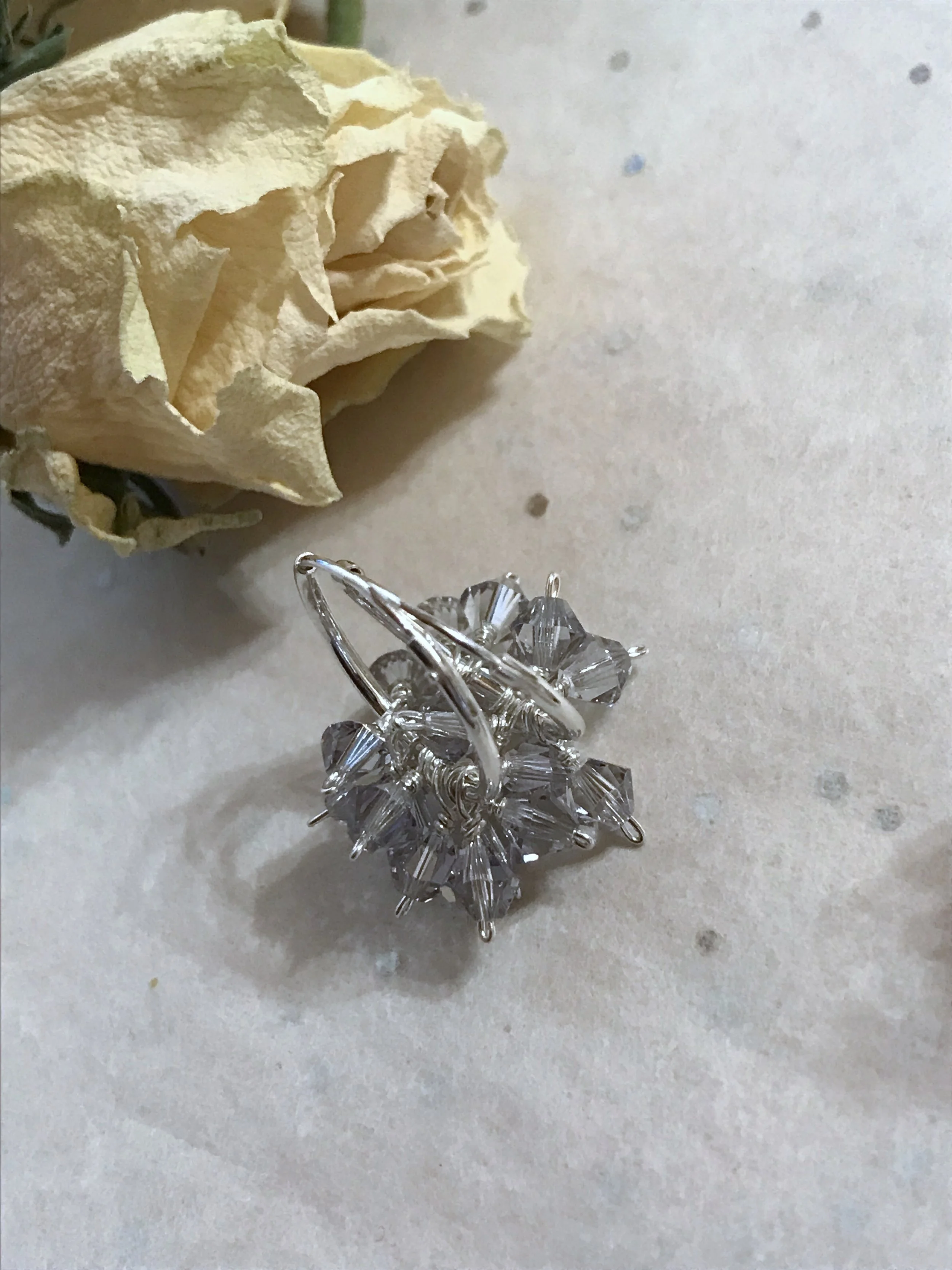 BABY CAKE, smoky mauve, silver 