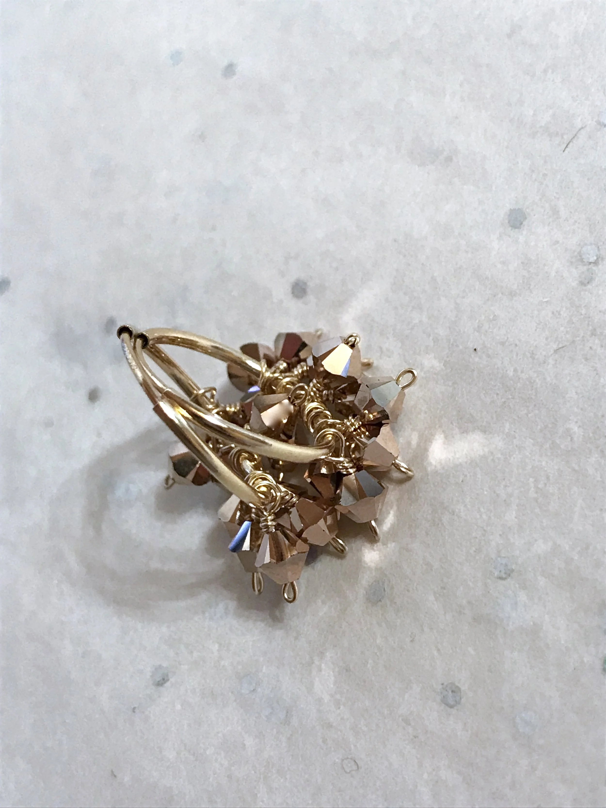 BABY CAKE, I only drink bubbles, gold