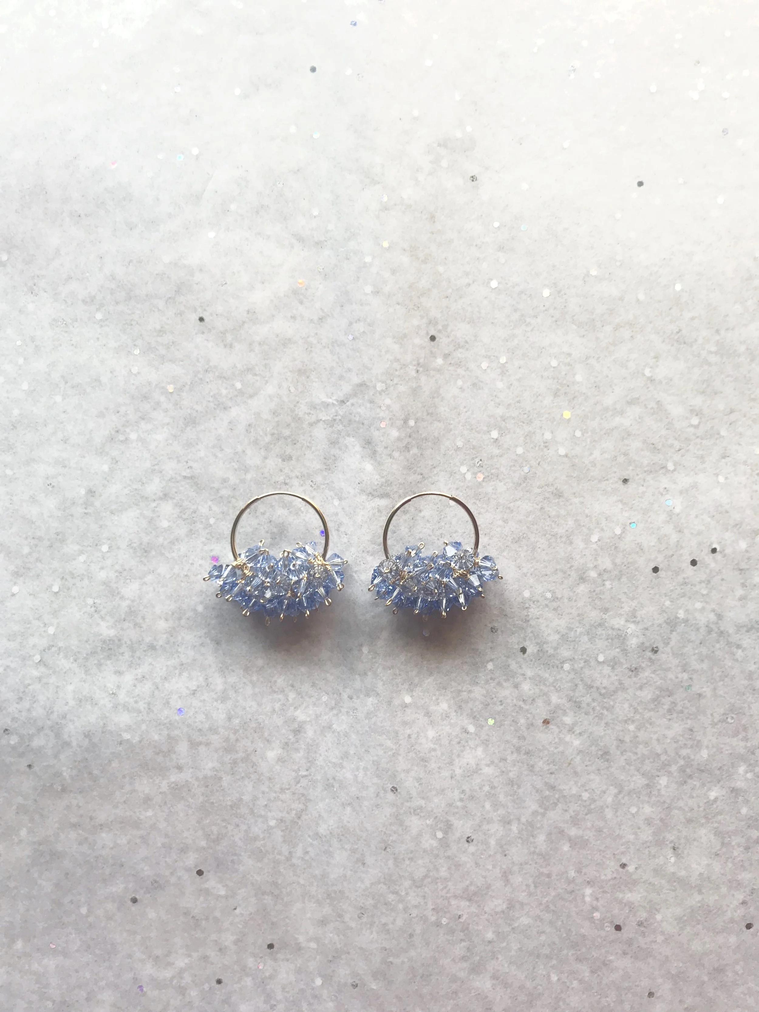 MINI QUEEN, blueberry pie, gold