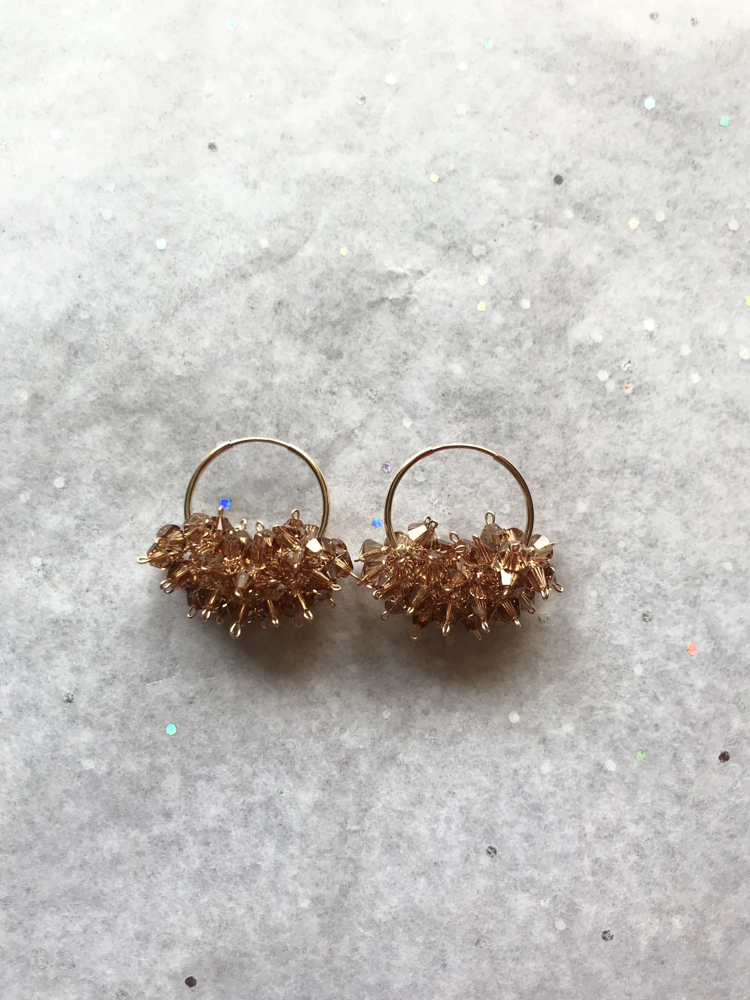 MINI QUEEN, smoked, gold 