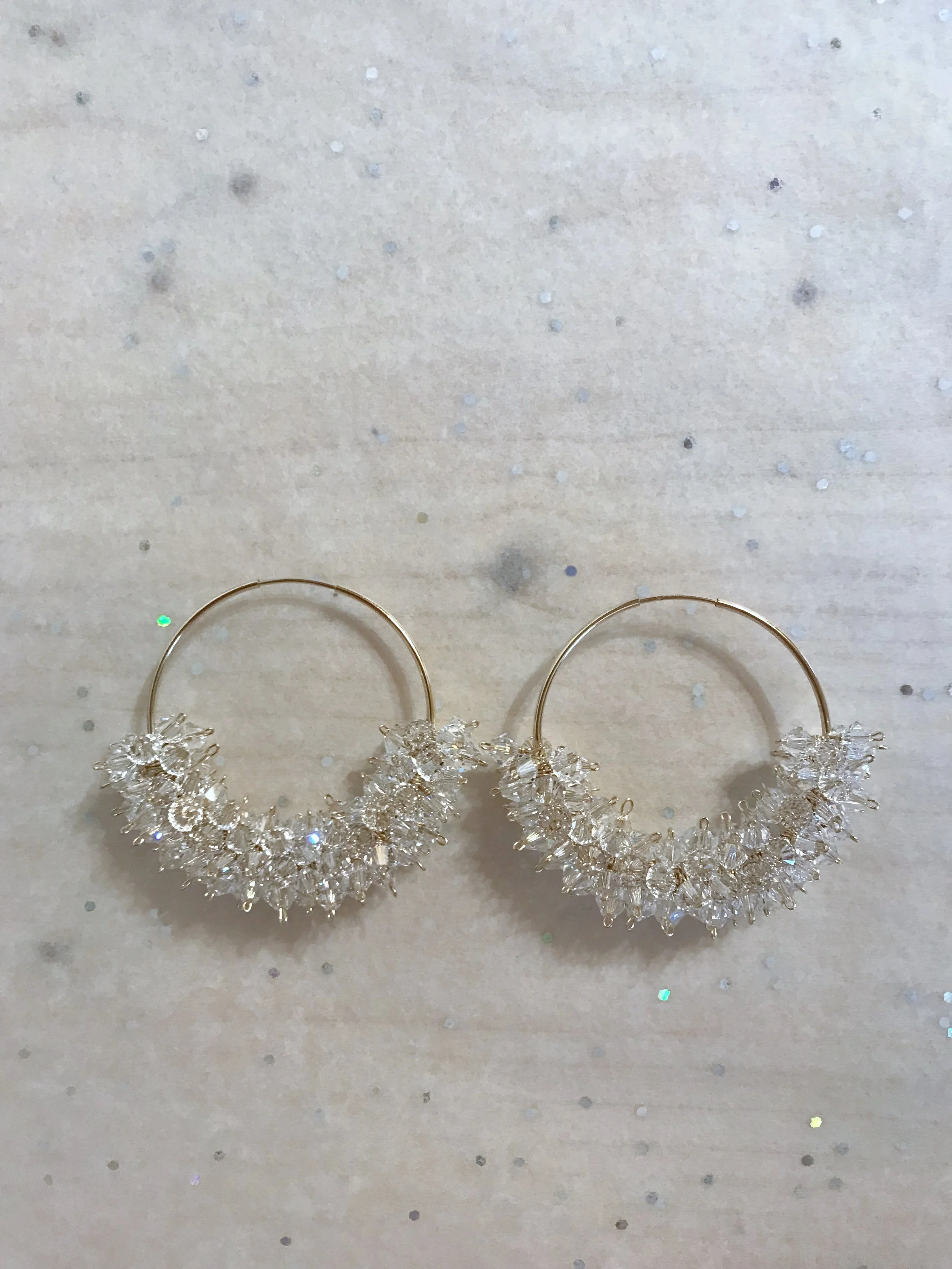 QUEEN BEE, cyrstal, gold 