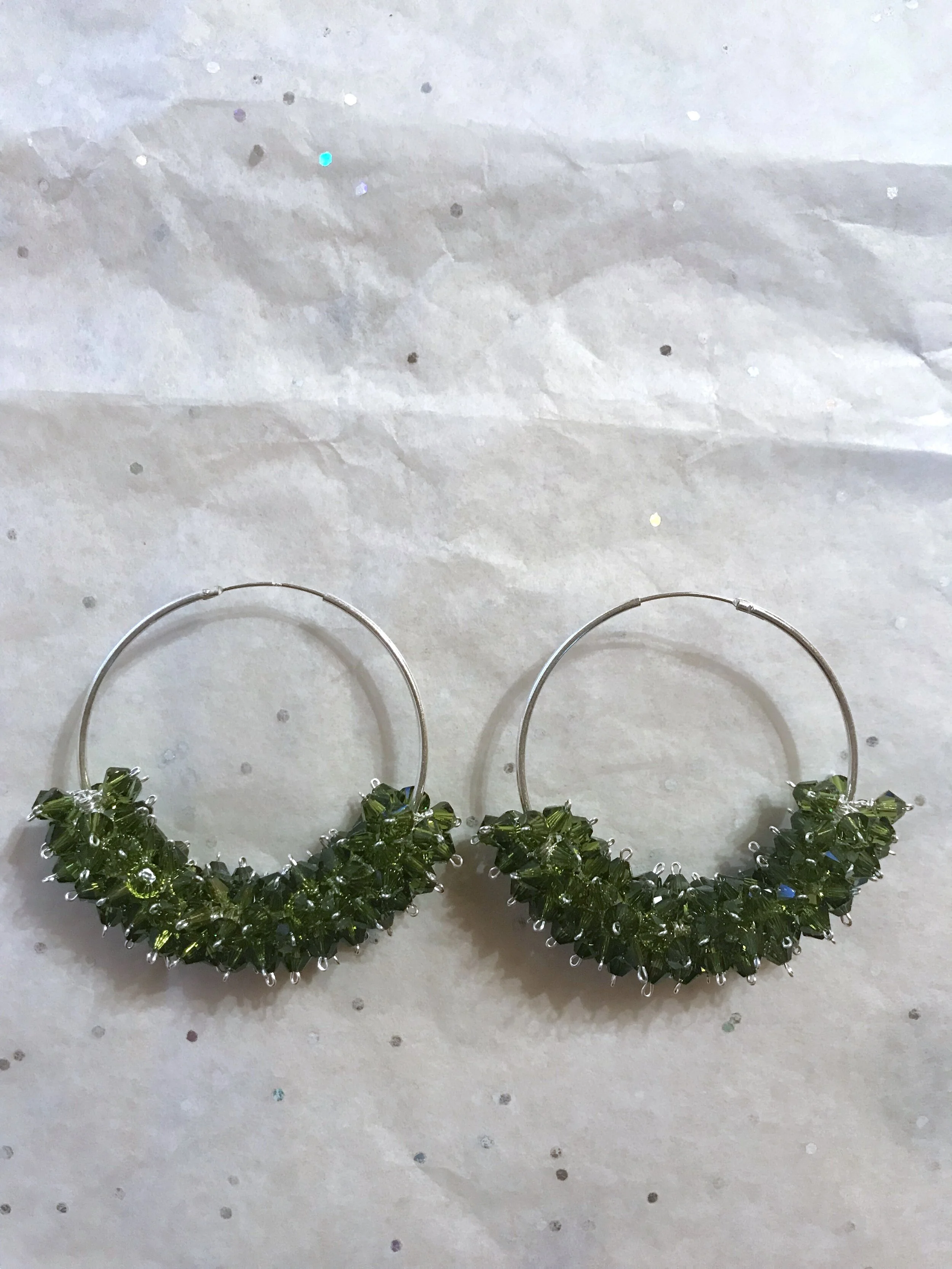 QUEEN BEE, olive, silver 