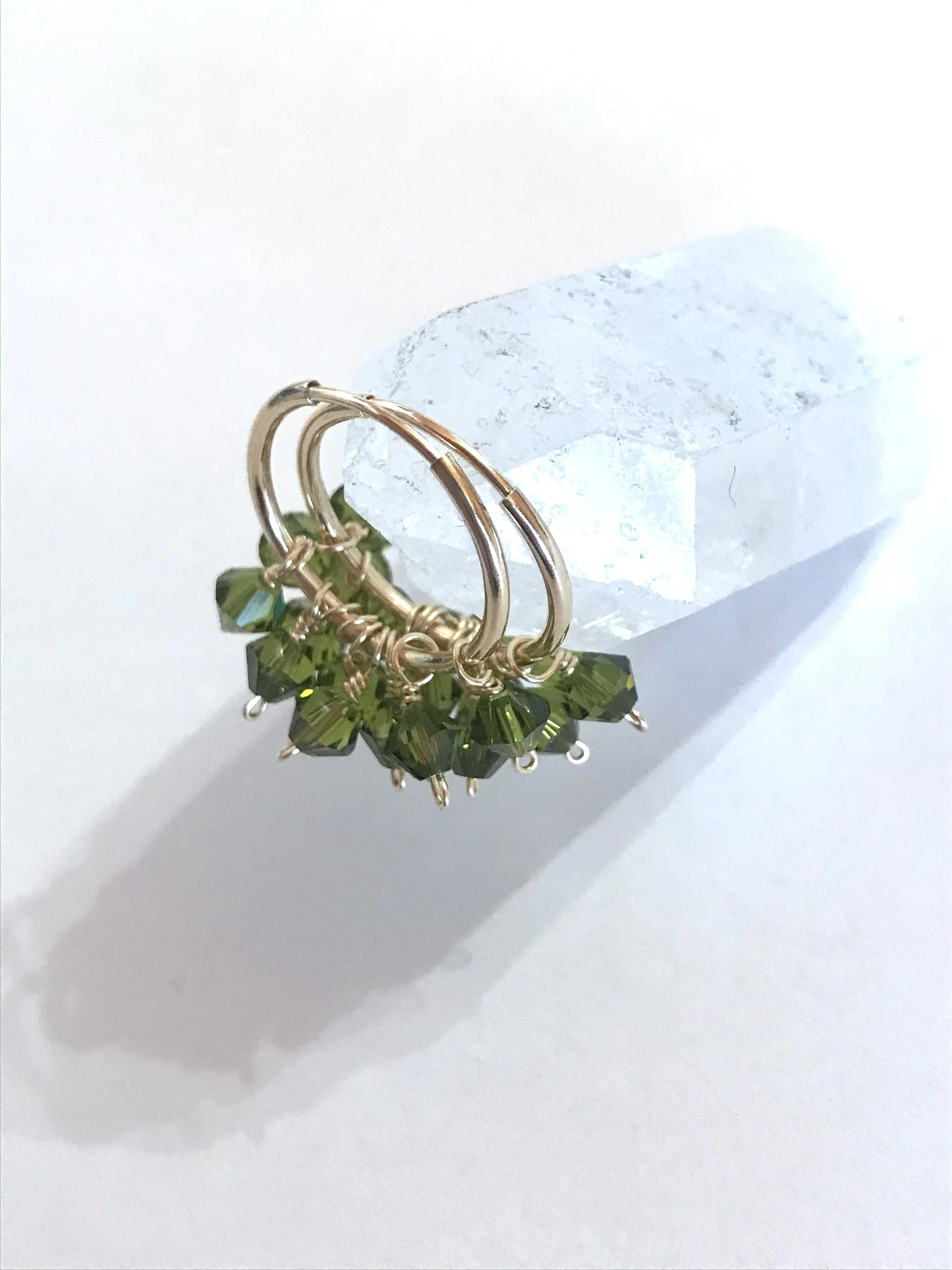 BABY CAKE, olive, gold 