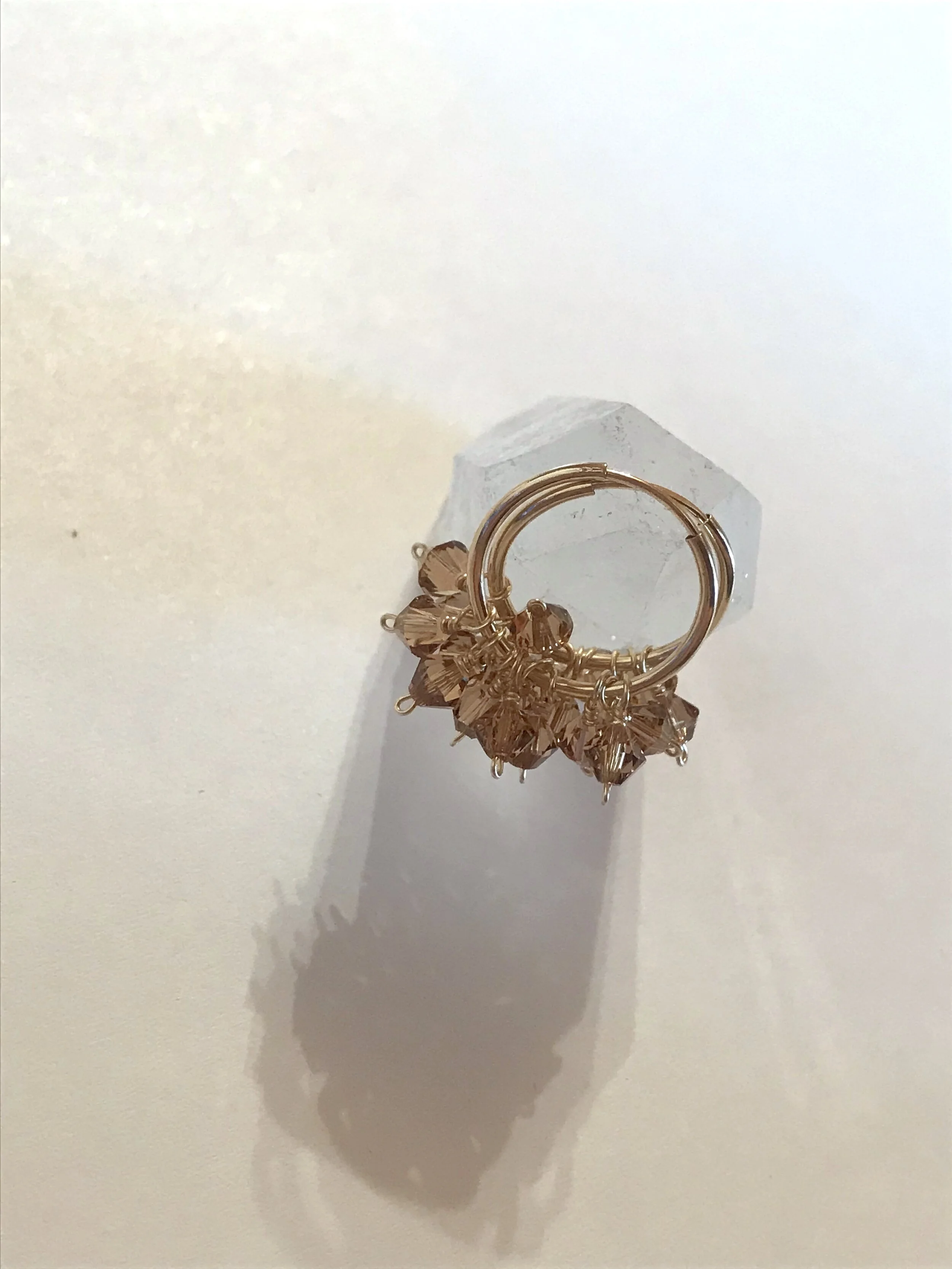 BABY CAKE, smoked, gold 