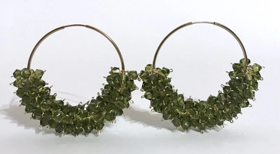 QUEEN BEE, olive, gold 