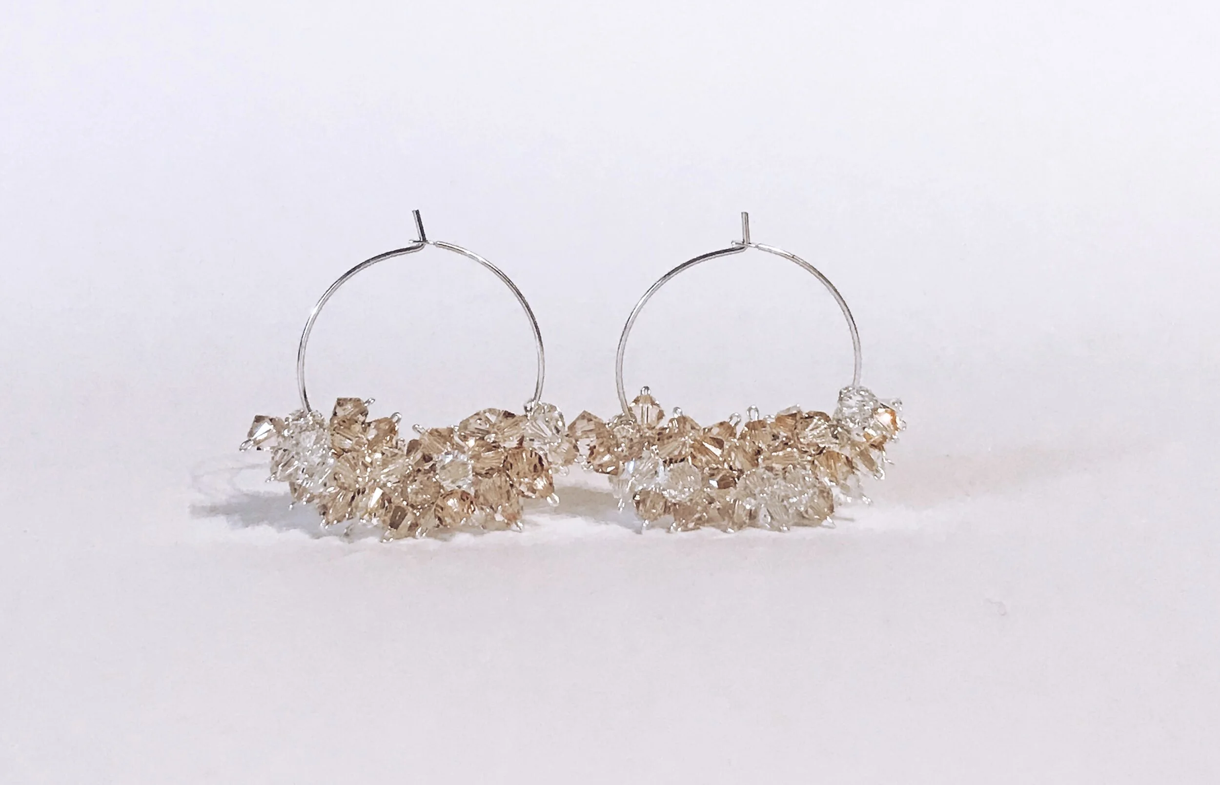 MAMA HYDRANGEA, champagne, silver 