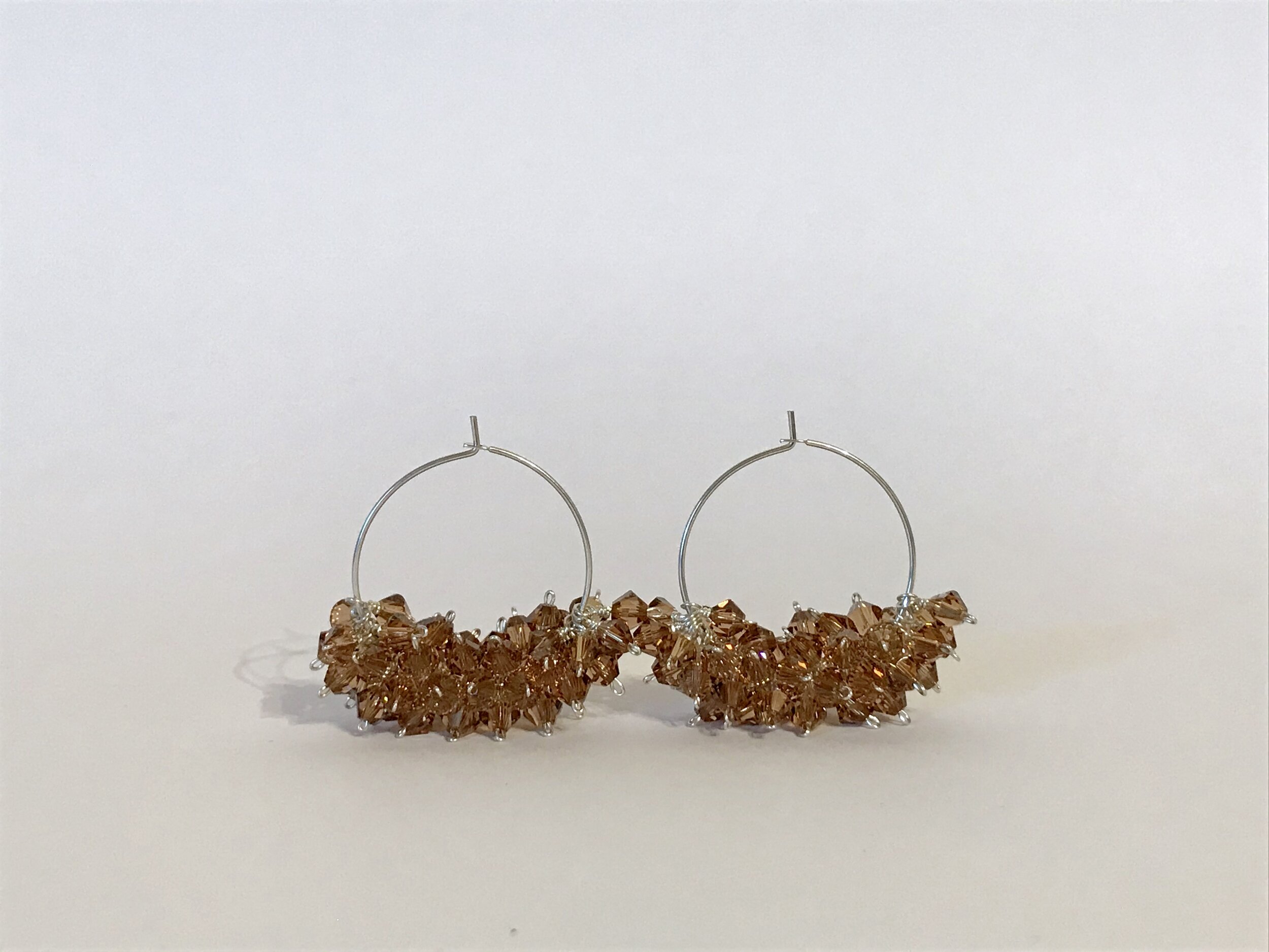 MAMA HYDRANGEA, smoked, silver 