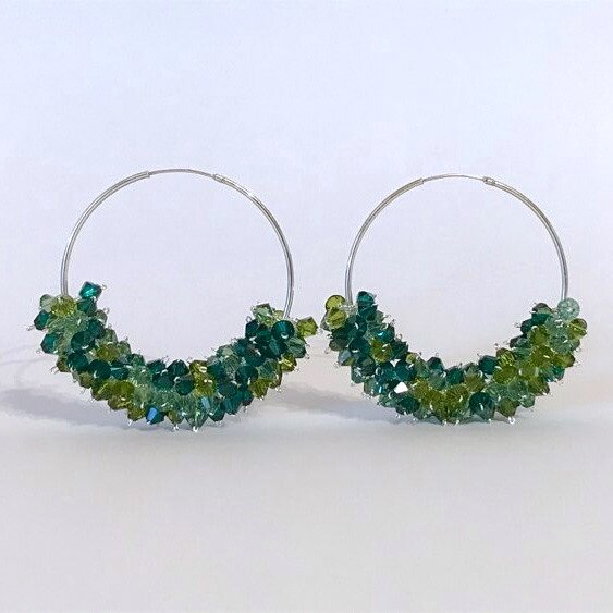 QUEEN BEE, ever green, silver 