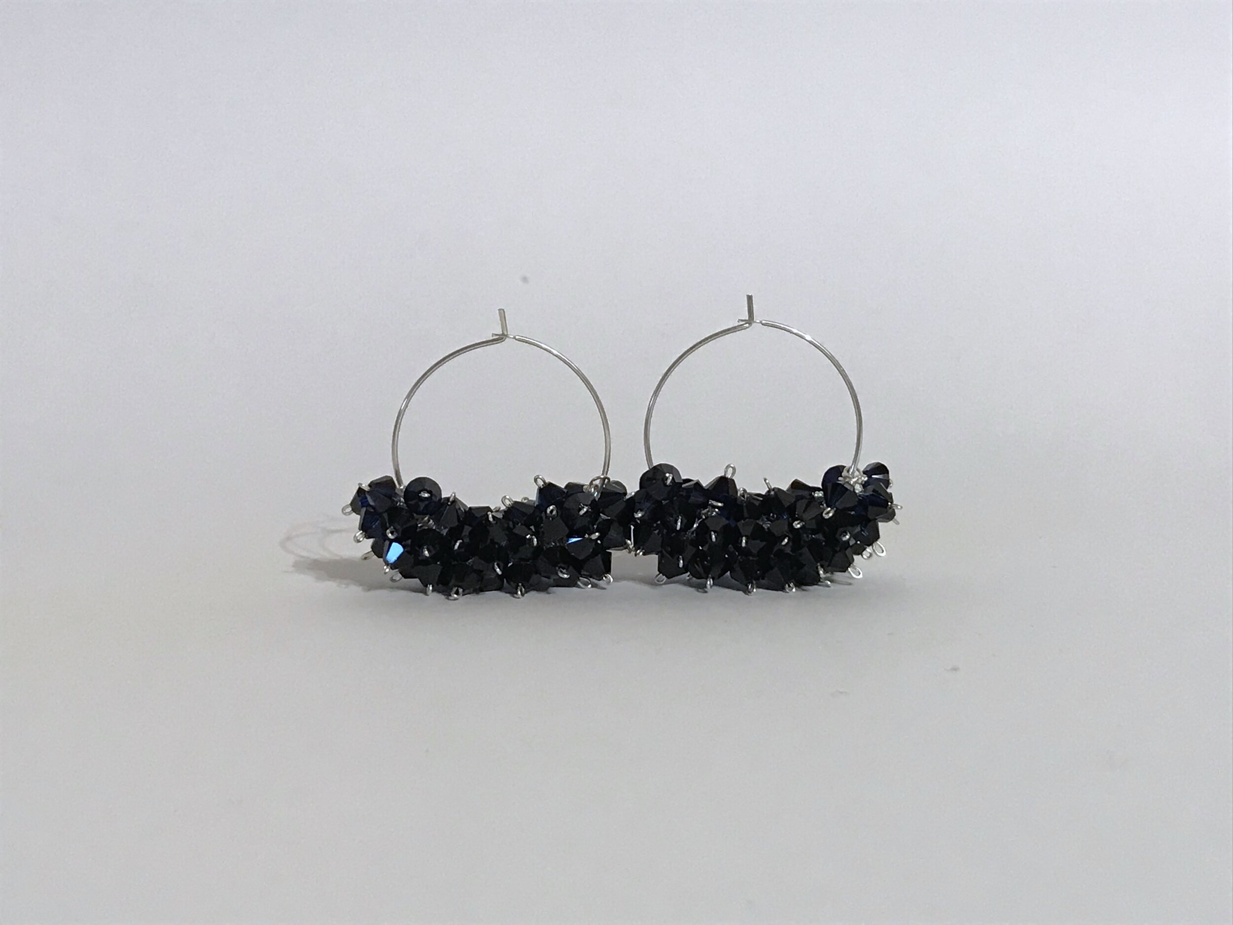 MAMA HYDRANGEA, midnight, silver 