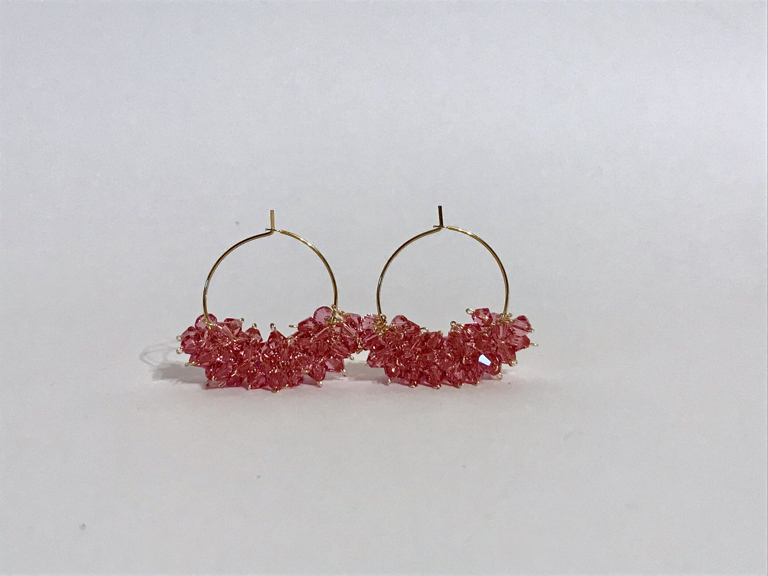 MAMA HYDRANGEA, pinky bar, gold 