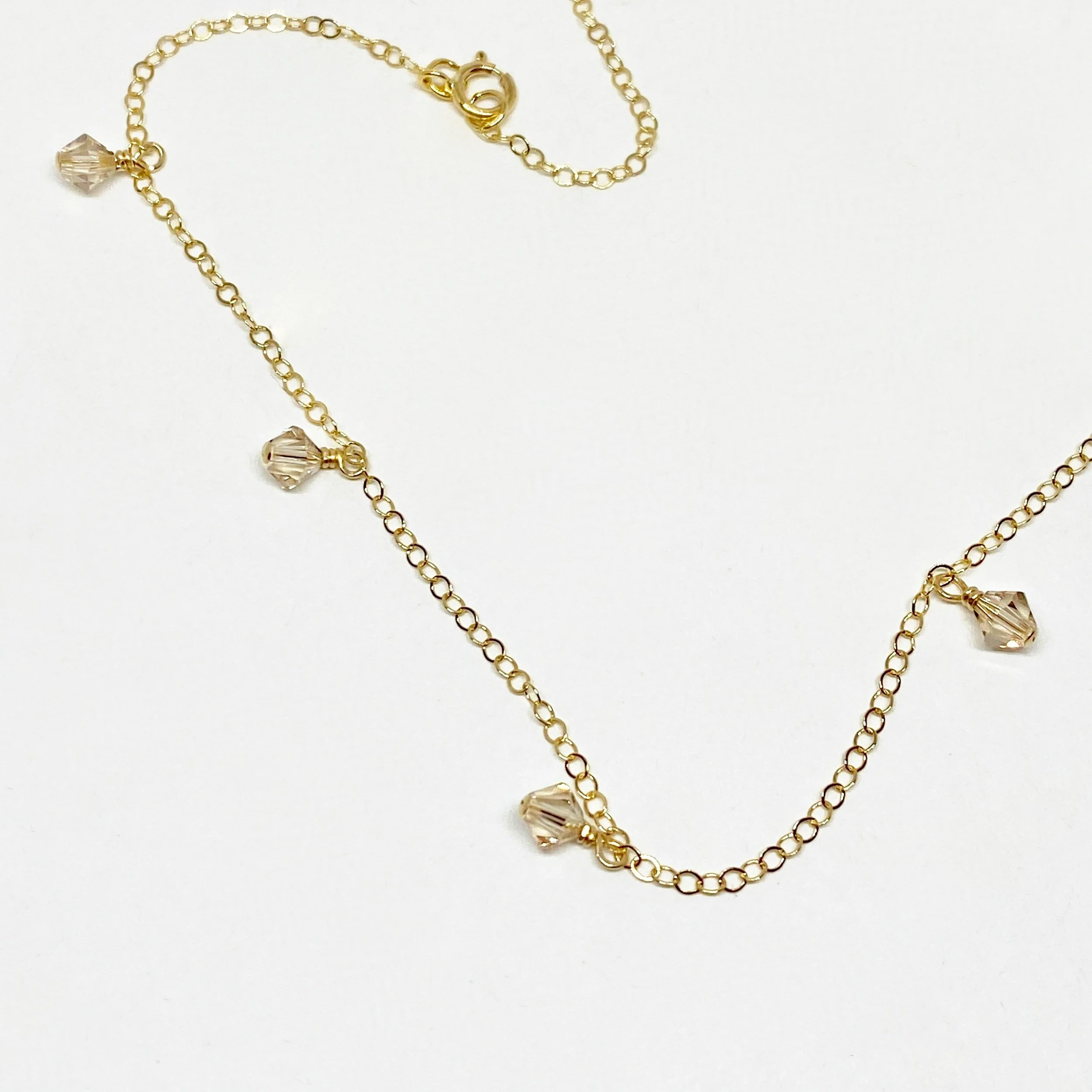 FIORI CHAIN, DUSTY, GOLD